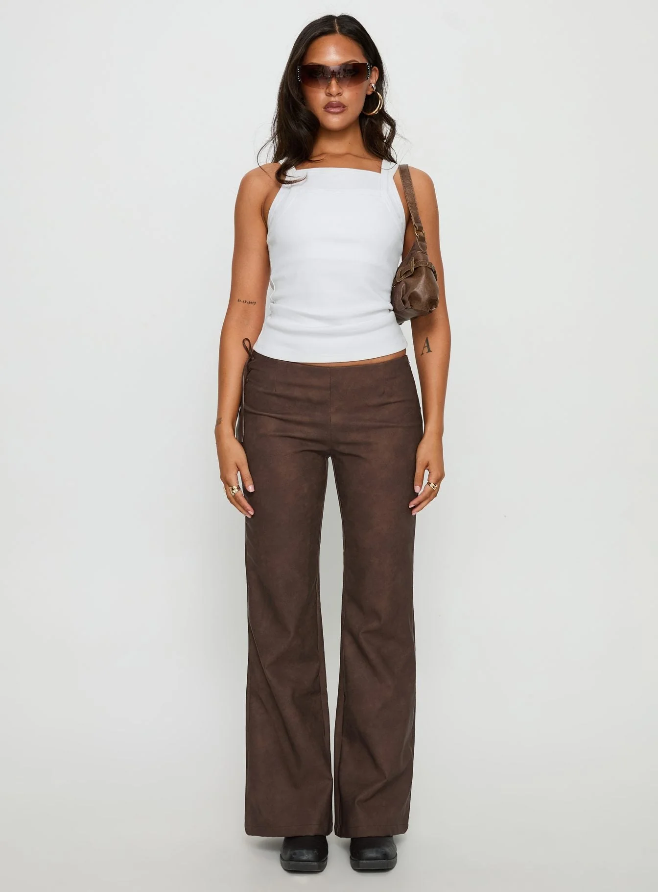 Aglaia Layered Cami Top White - Image 7