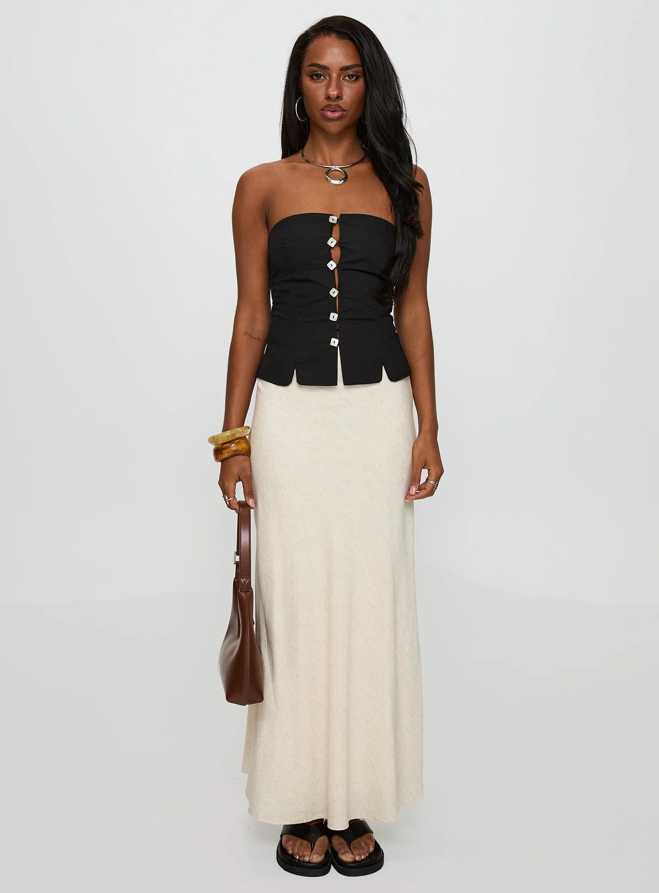 Analeia Strapless Top Black - Image 7