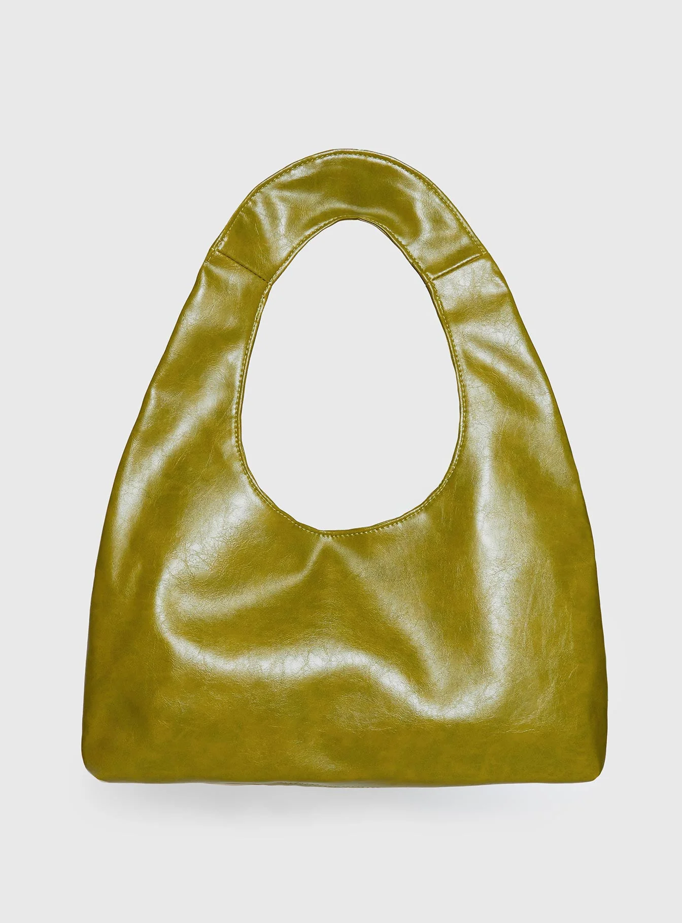 Bankes Studded Shoulder Bag Green - Image 4