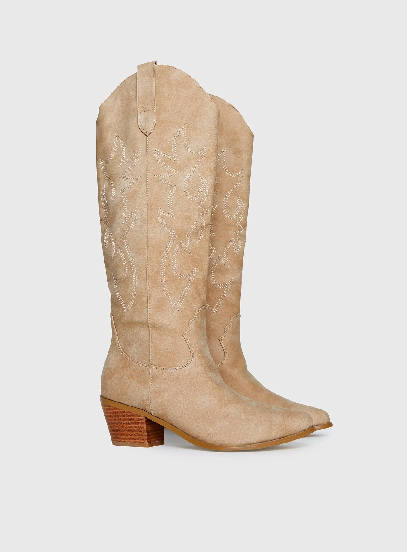 Billini Urson Boots Taupe - Image 2