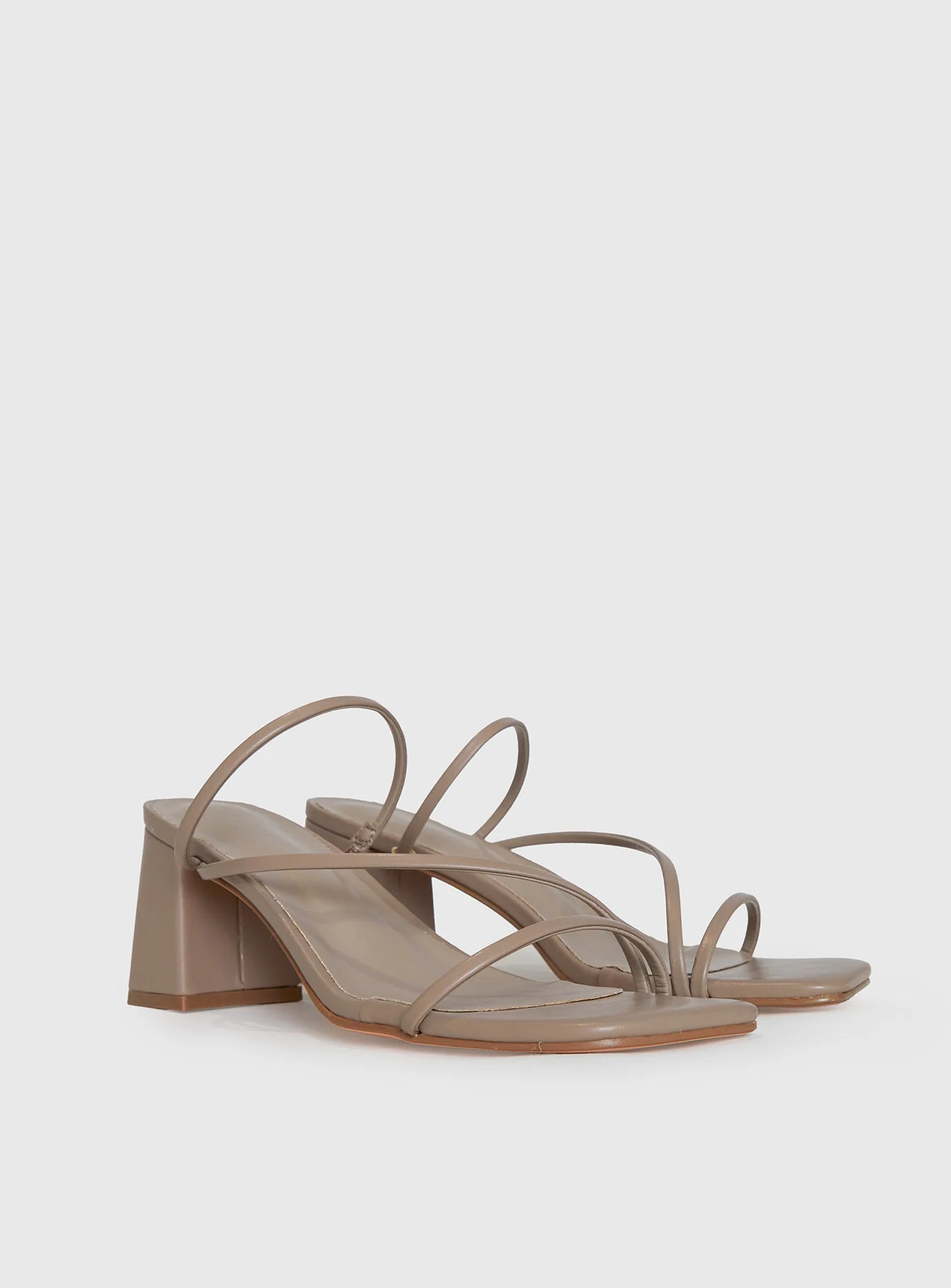 Billini Yazmin 2.0 Heels Dark Taupe - Image 4