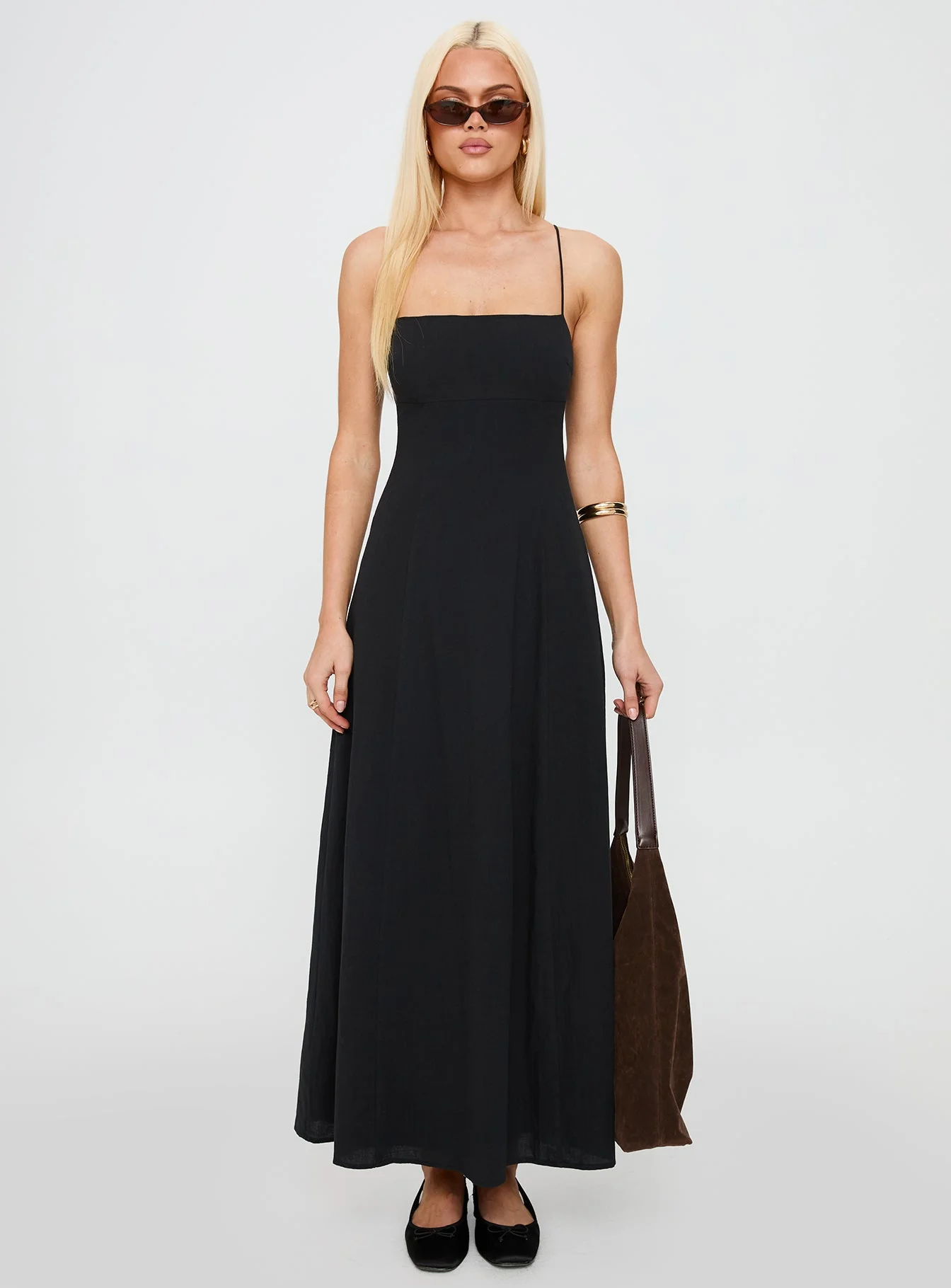 Brightwell Maxi Dress Black - Image 7