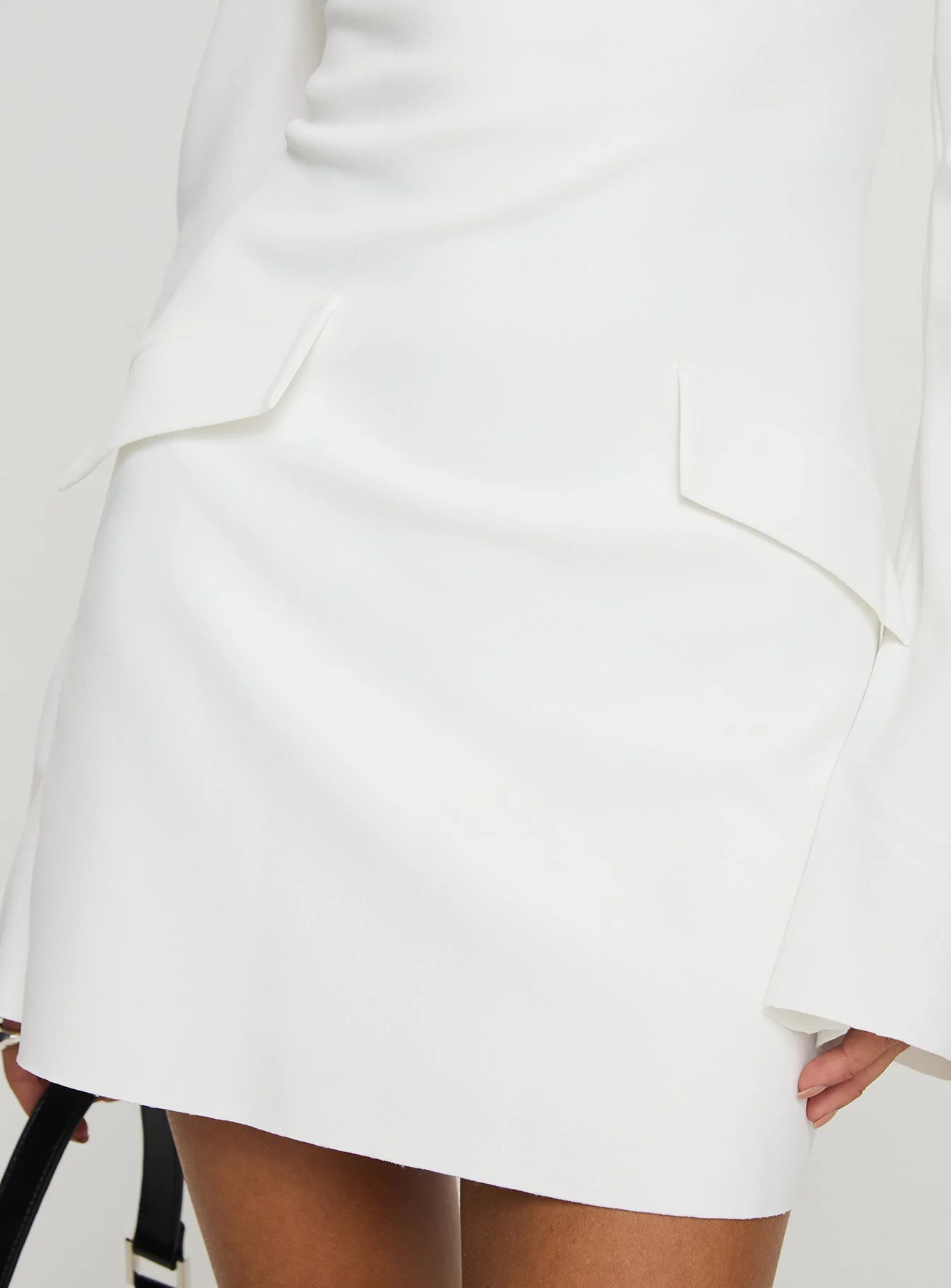 Carters Long Sleeve Mini Dress White Petite - Image 6