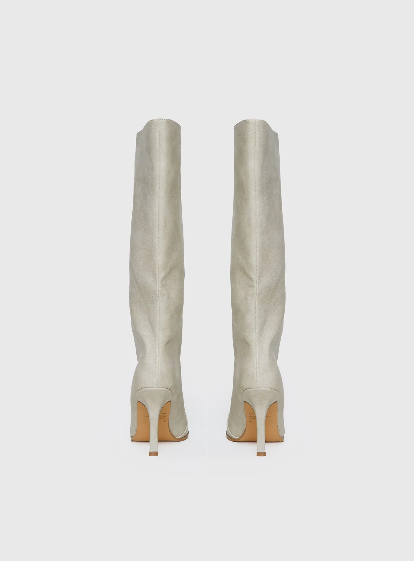 Cecil Knee High Boots Bone - Image 5