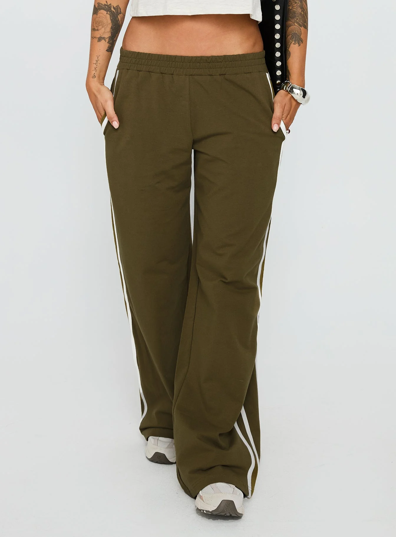 Circuit Track Pants Khaki - Image 2