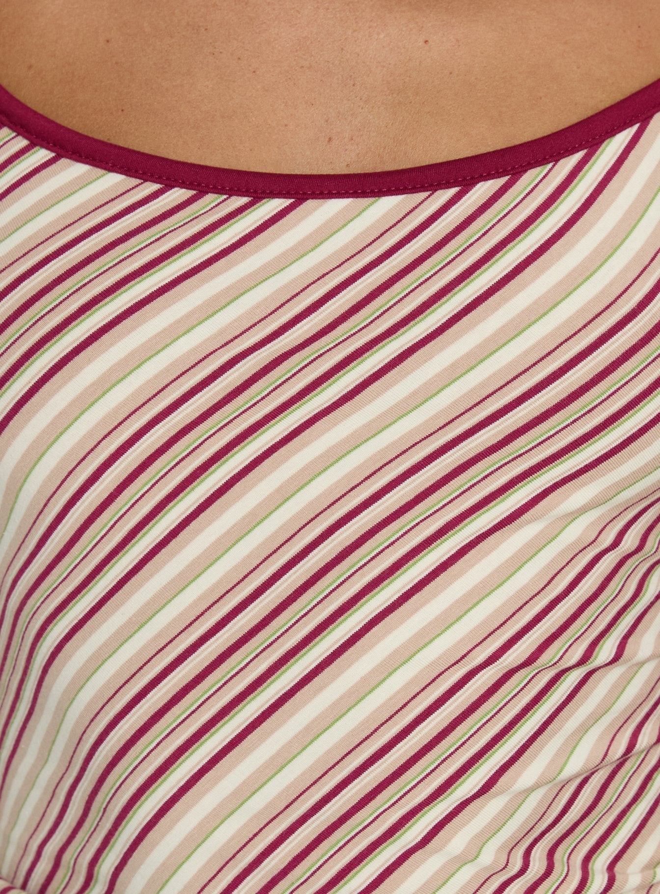 Cosmology Knit Contrast Detail Top Multi Stripe - Image 6