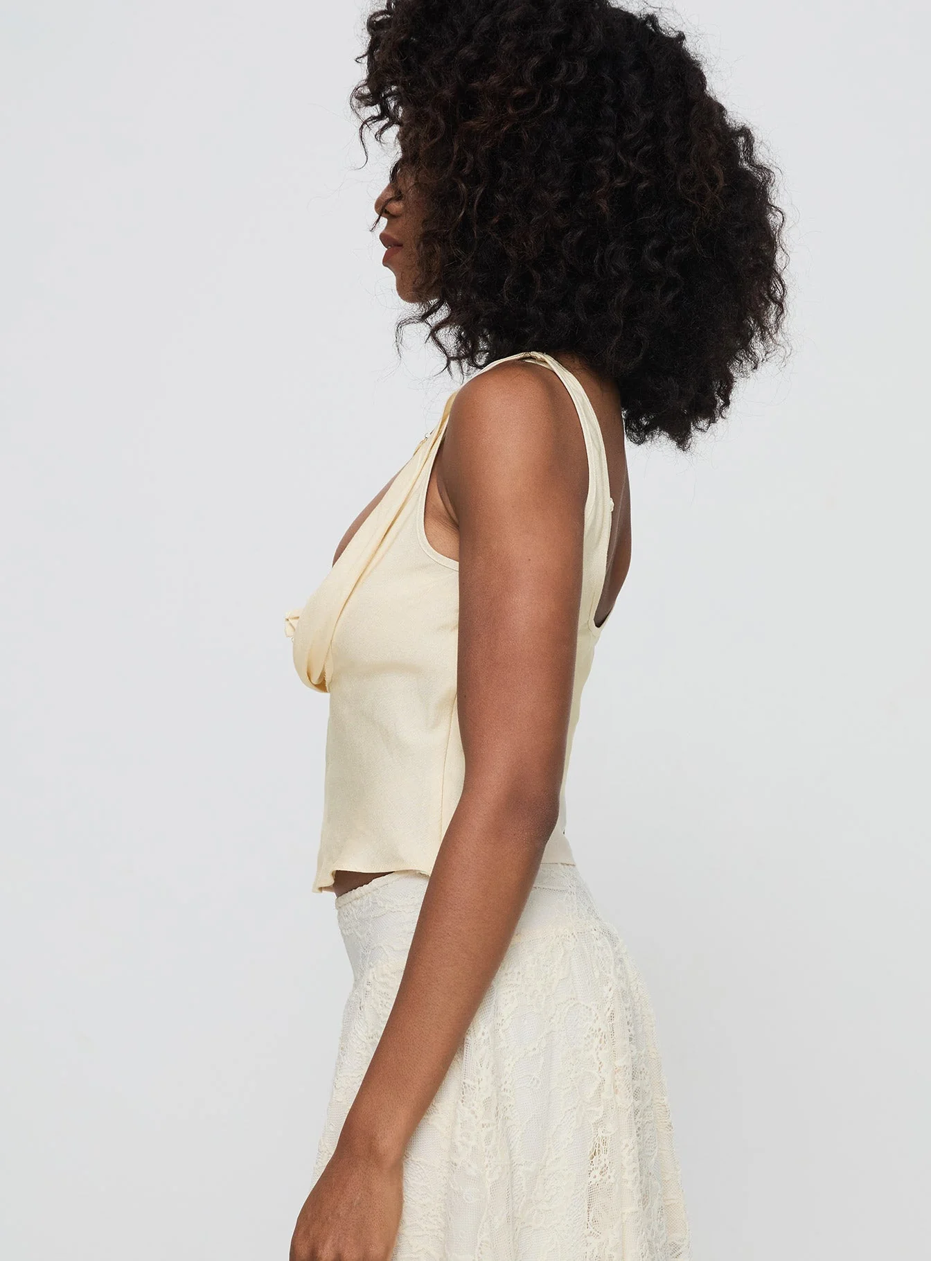 Delilah Top Ivory - Image 3