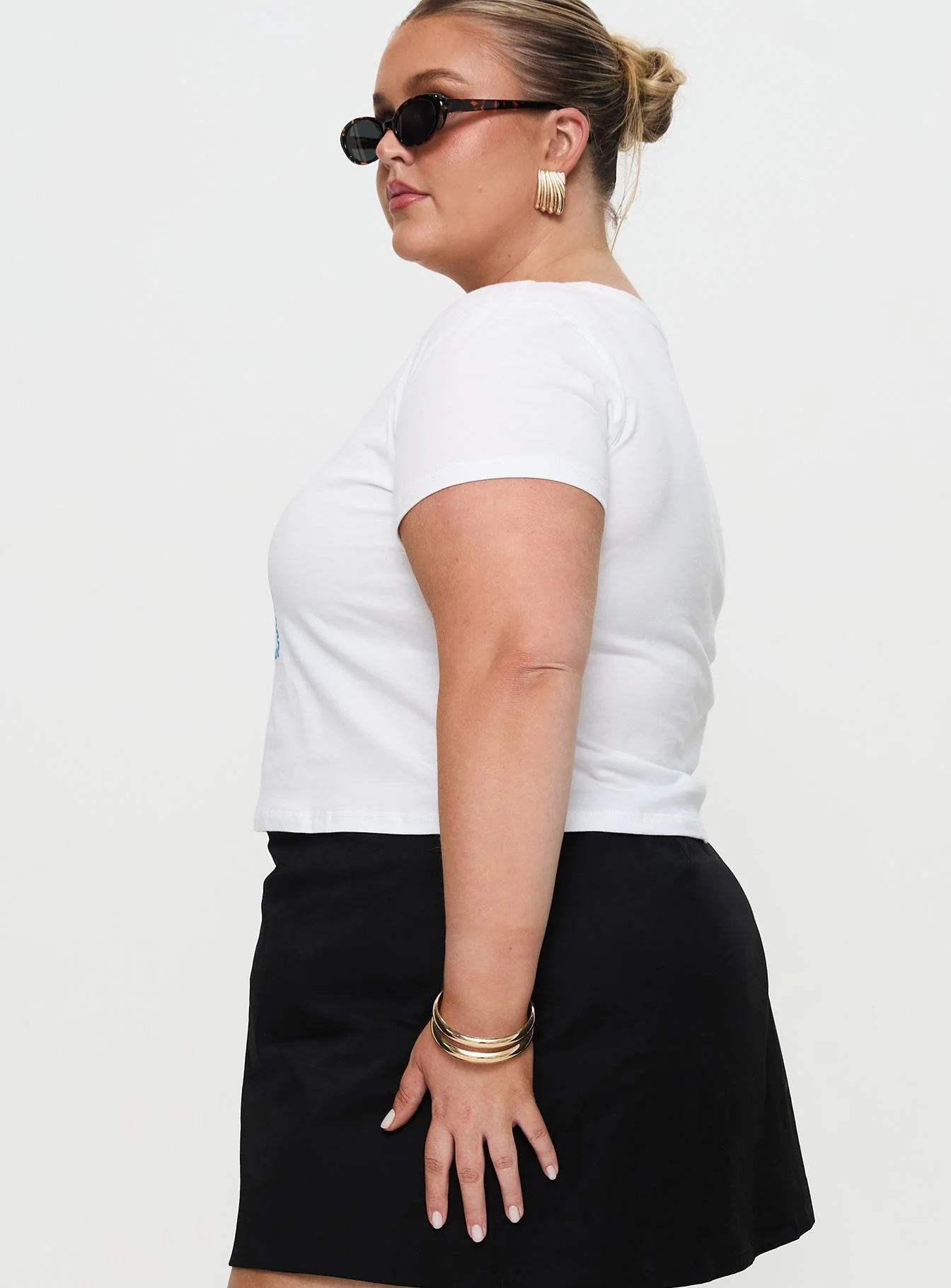 Edenia Tee White Curve - Image 4
