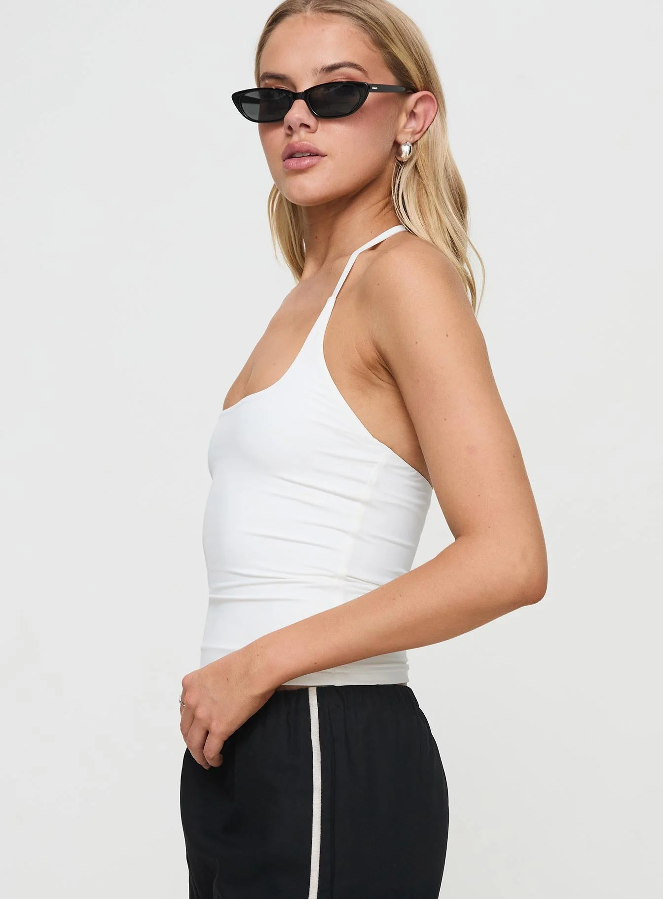 Ezekiel Nylon Top White - Image 4