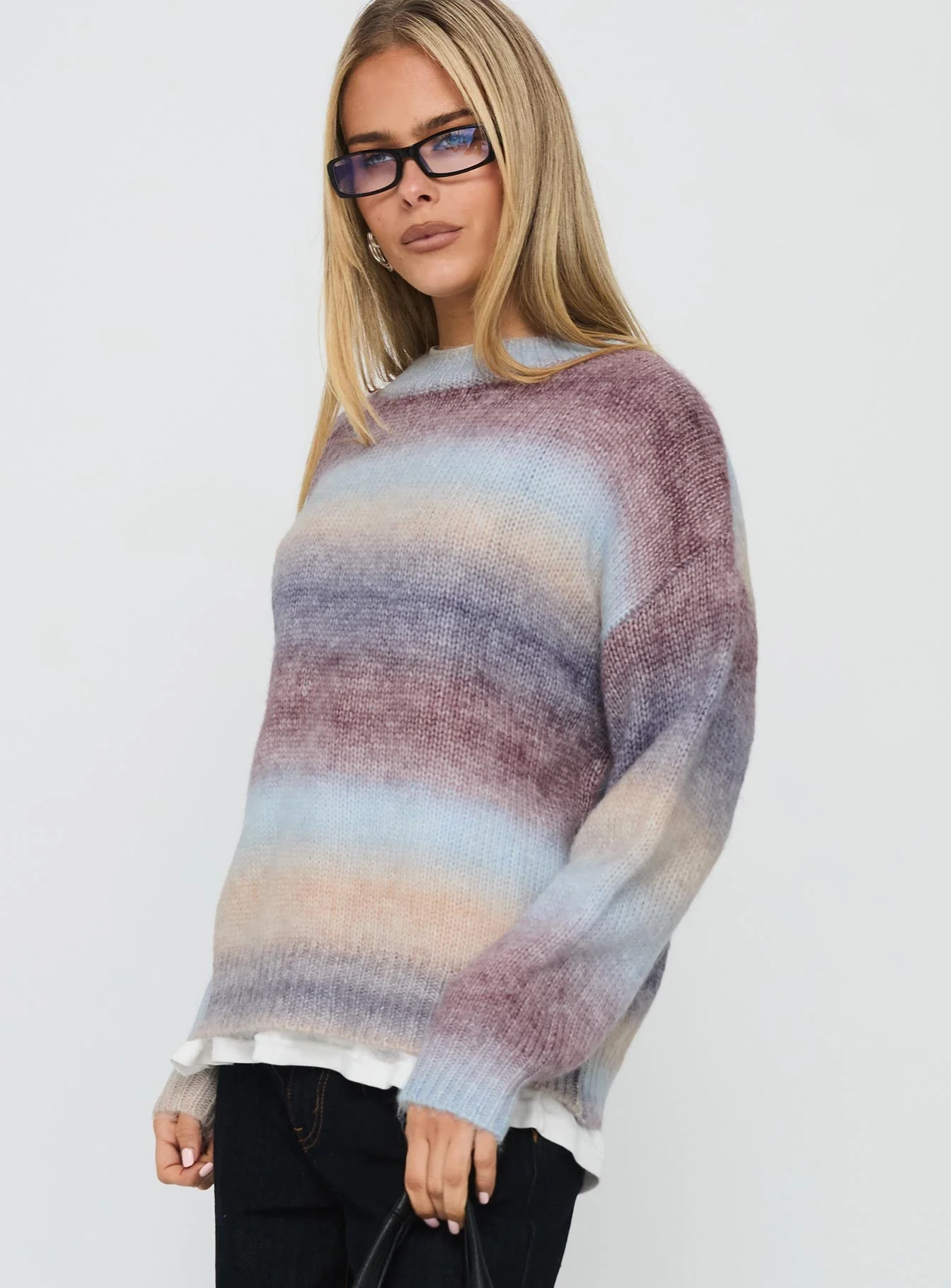 Galaxy Glow Knit Sweater Multi - Image 4