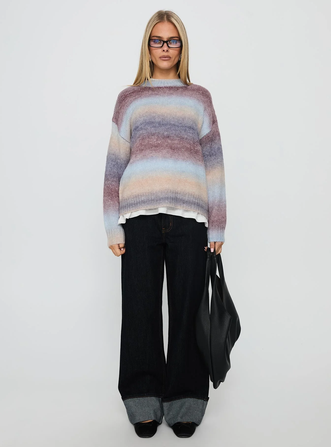 Galaxy Glow Knit Sweater Multi - Image 7