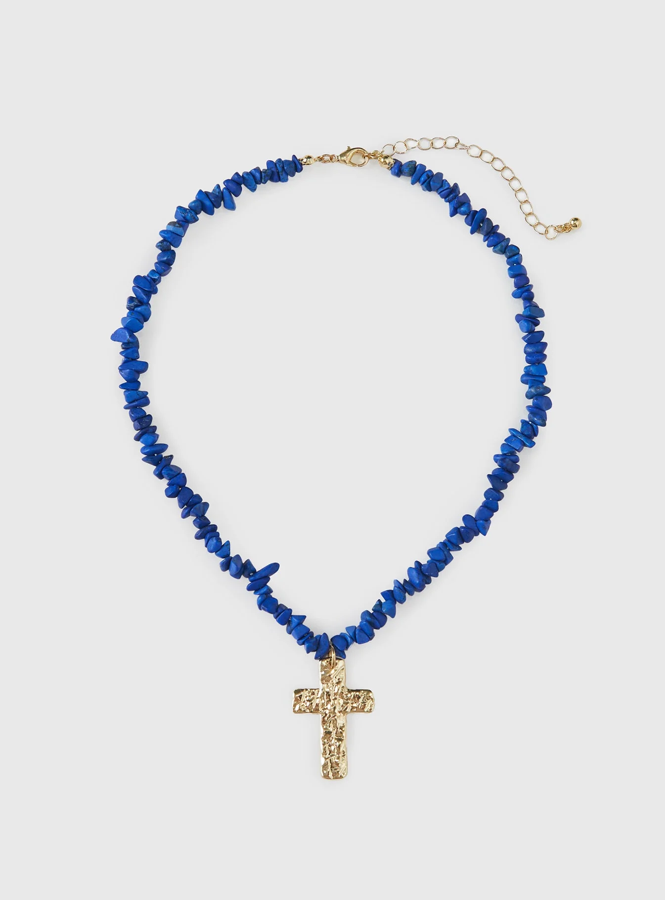 Get Lucky Necklace Blue / Gold - Image 2