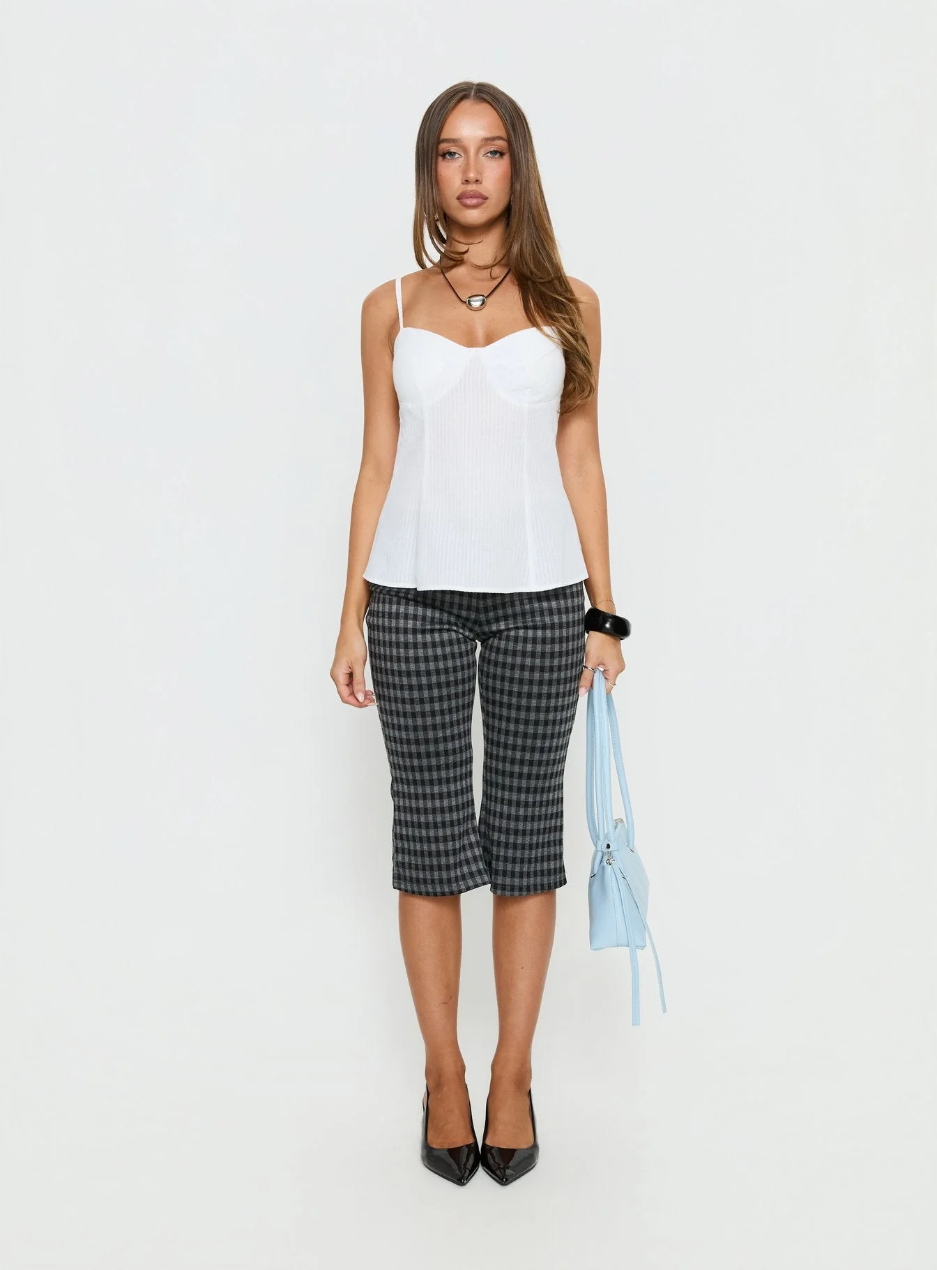In Your Palm Top White Stripe - Image 8