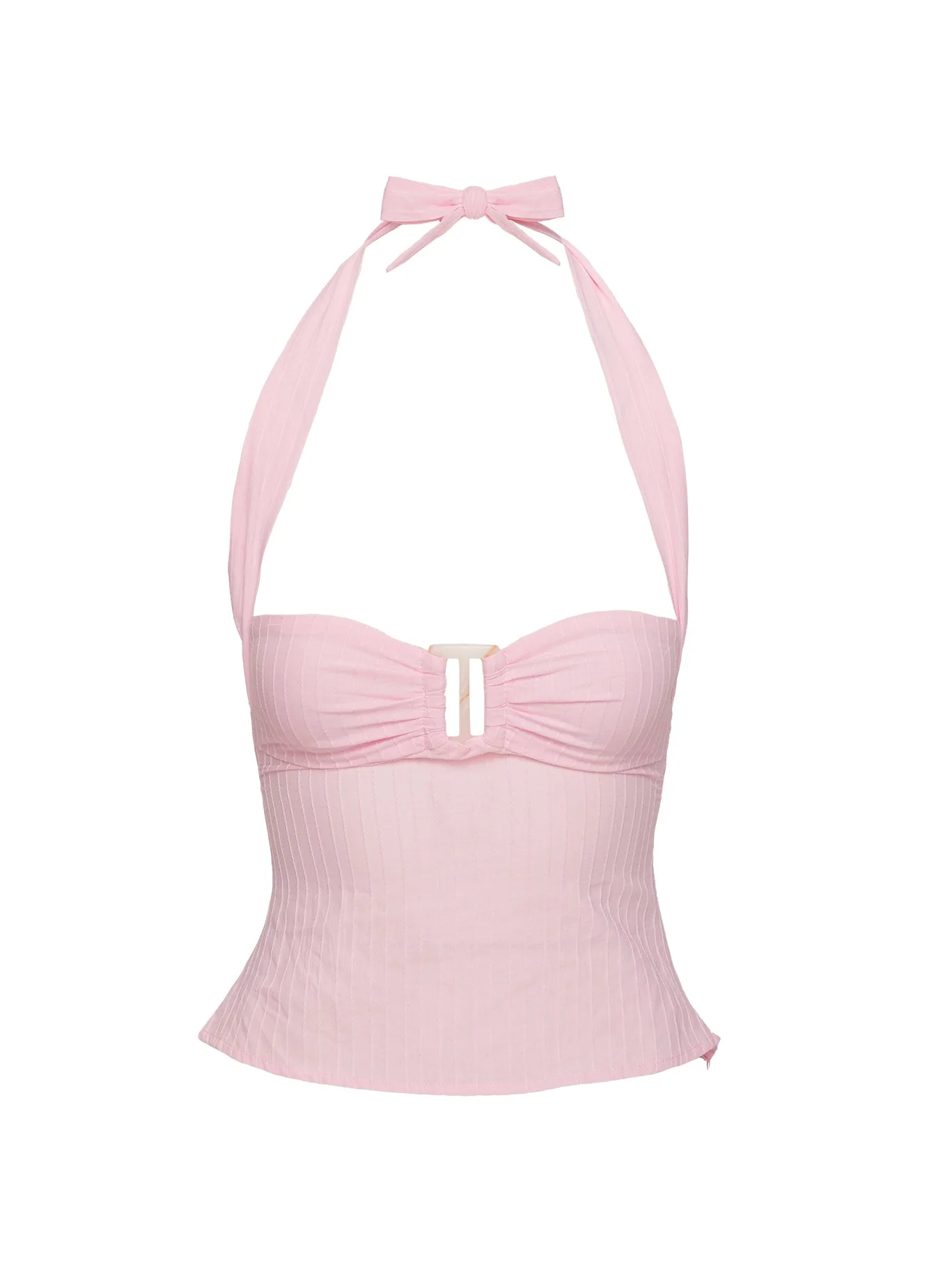 Isabetta Halter Top Pink - Image 5