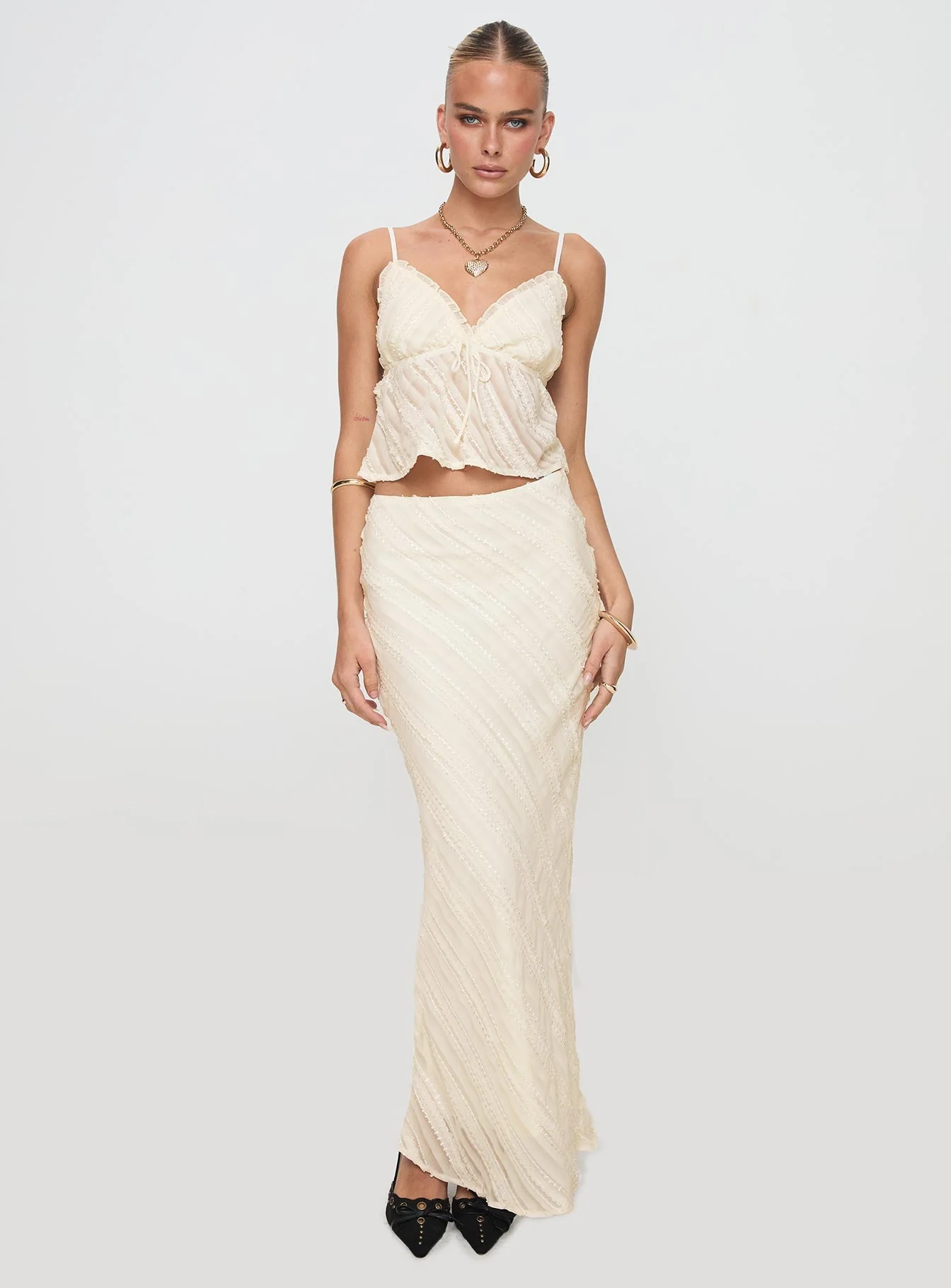 Jacintha Top Cream - Image 3