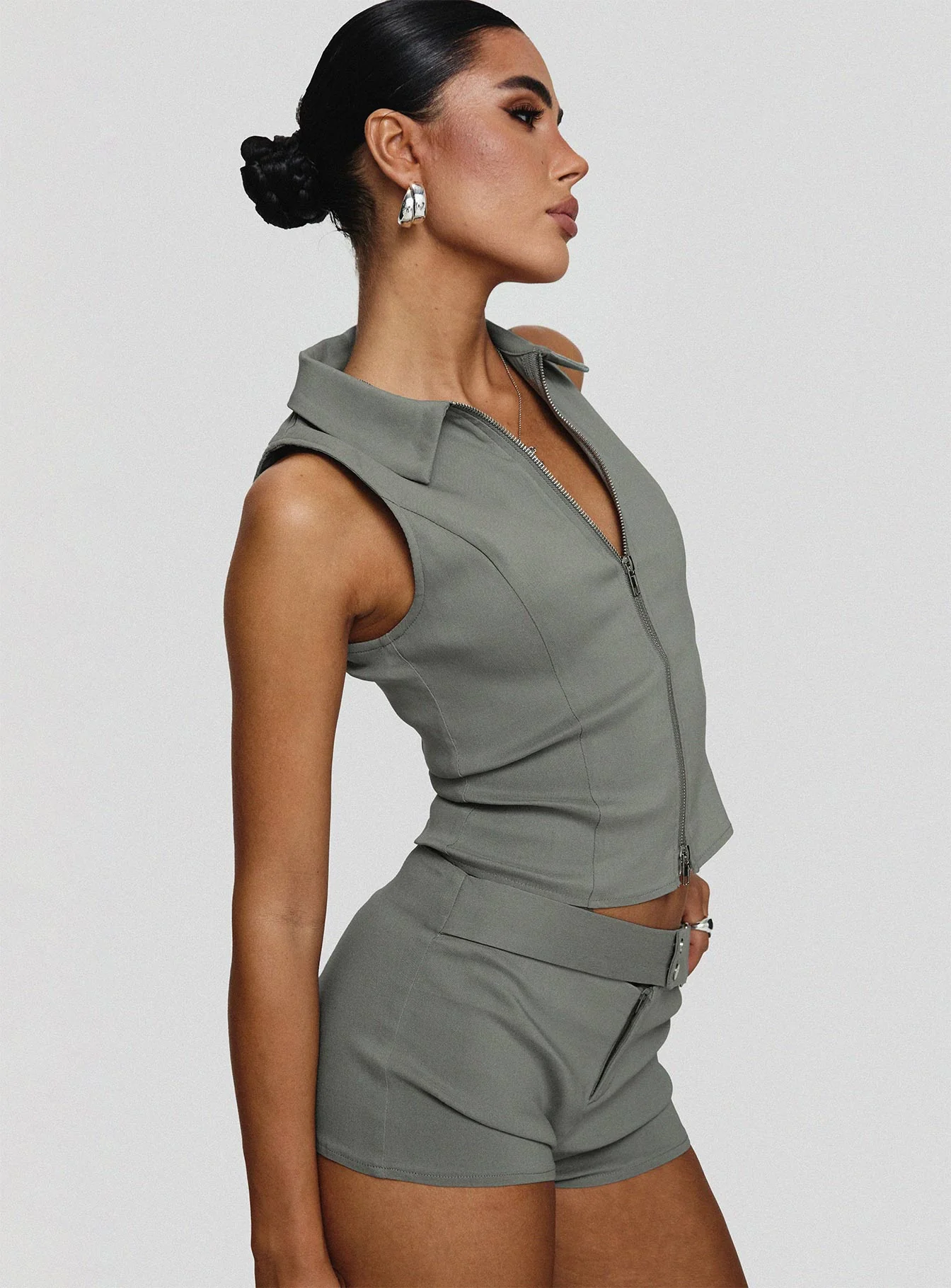 Jarli Hot Pants Grey - Image 10