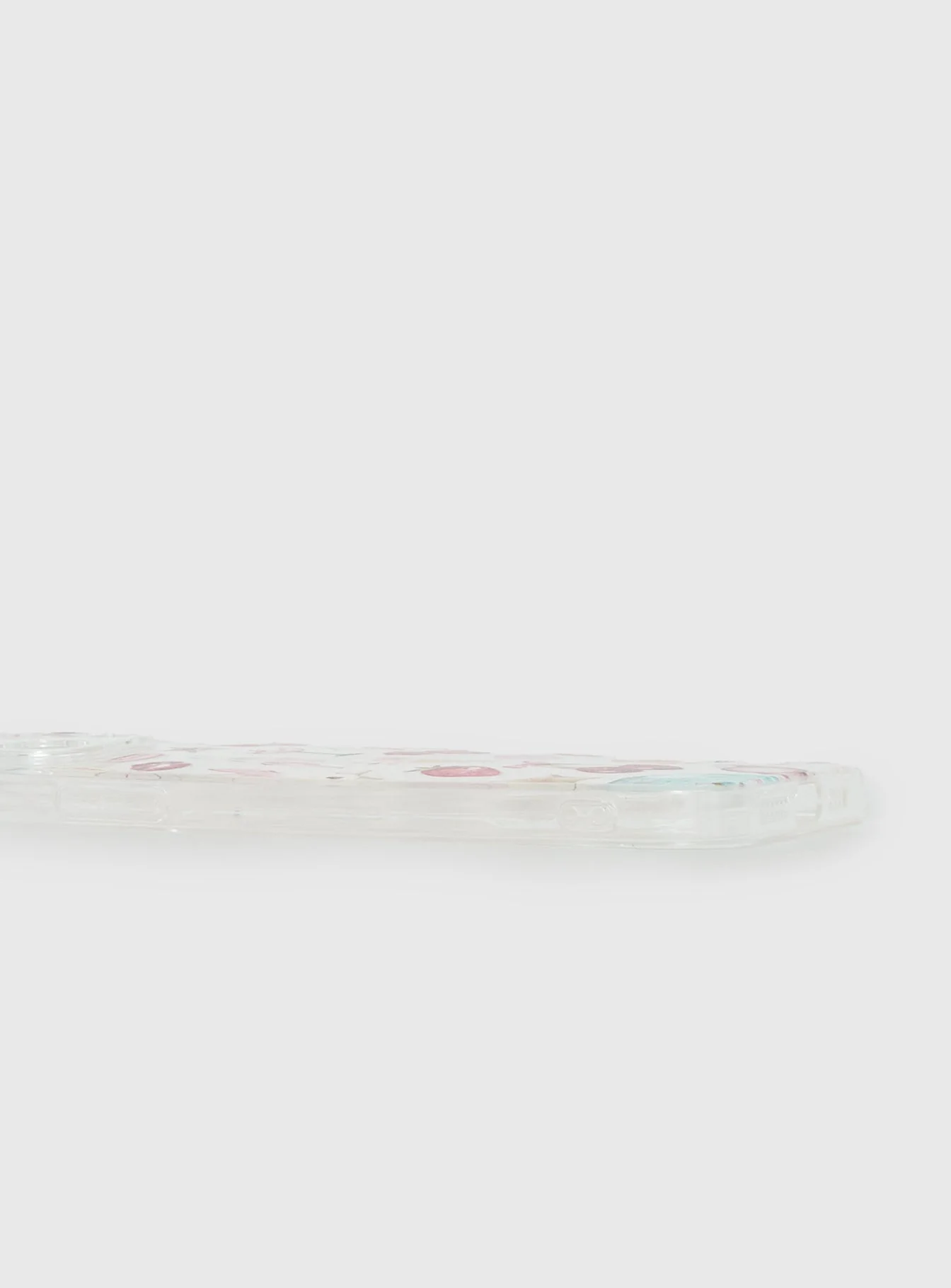 Just A Girl Iphone Case Clear / Pink - Image 2