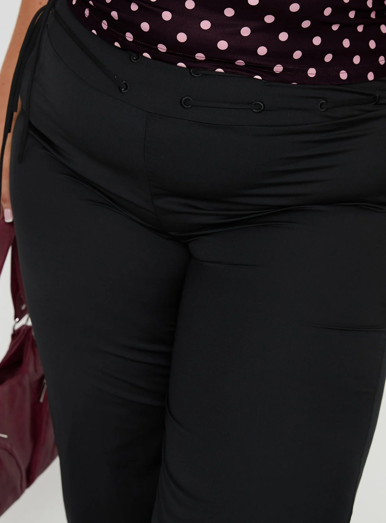 Just Have Fun Wide Leg Pant Black Curve - Image 6