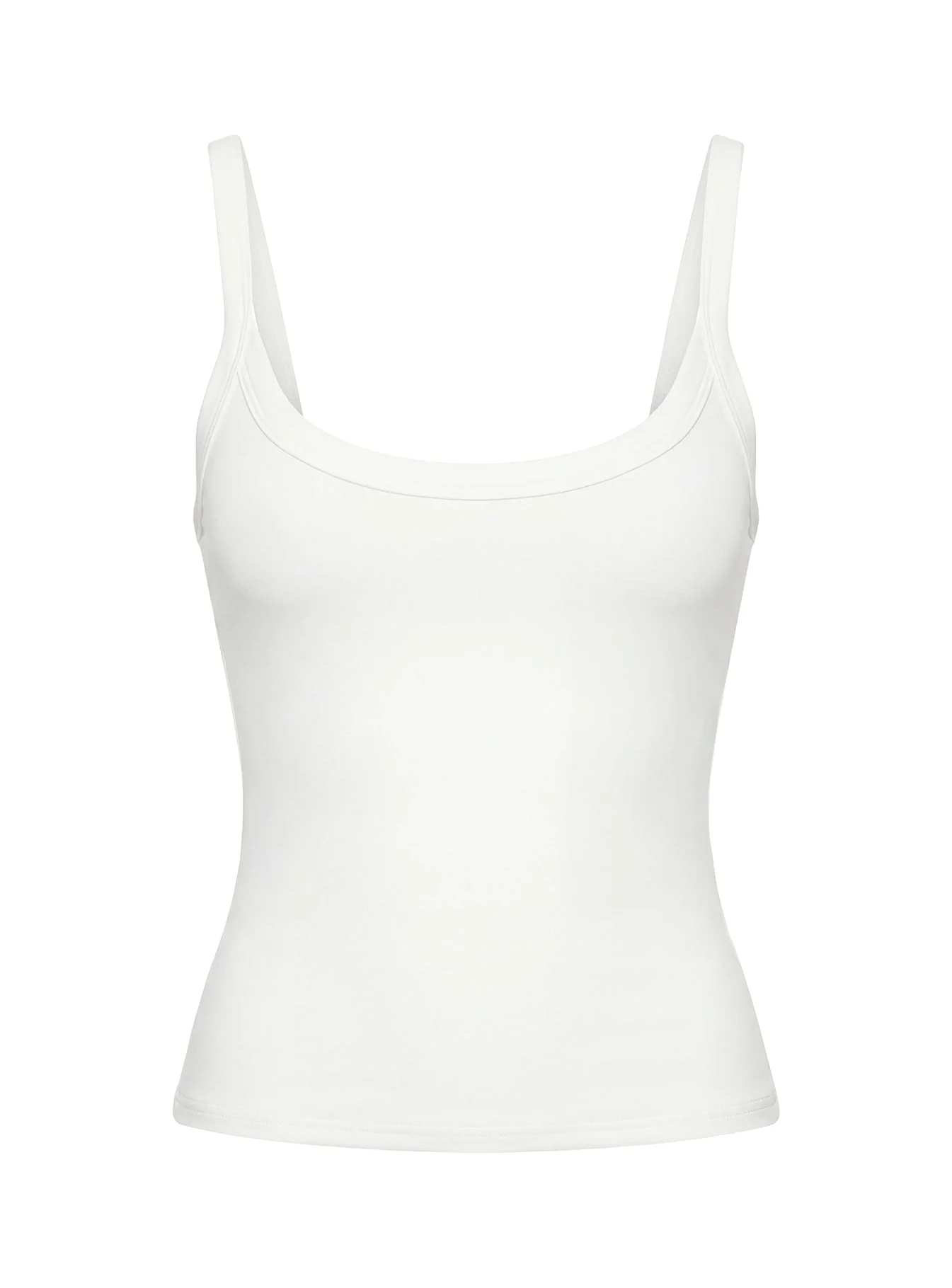 Kasper Cinched Longline Tank Top White - Image 11