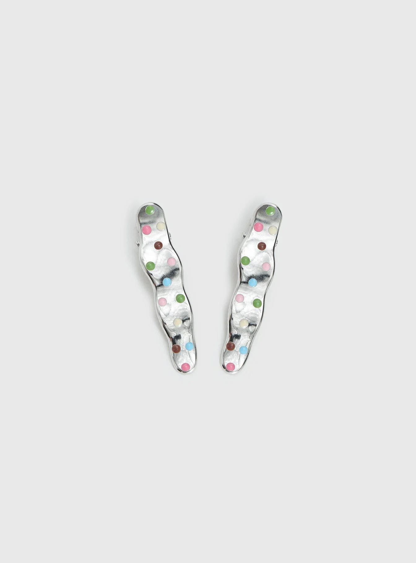 Kind To Another Hair Clips Silver / Multi - Image 2