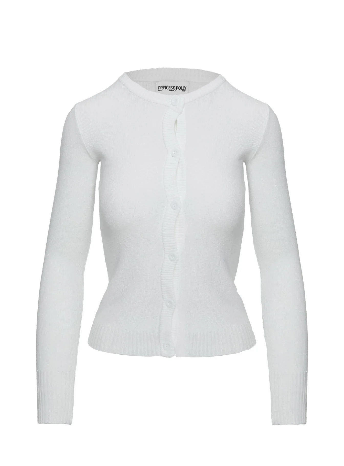 Lauraine Cardigan White - Image 6