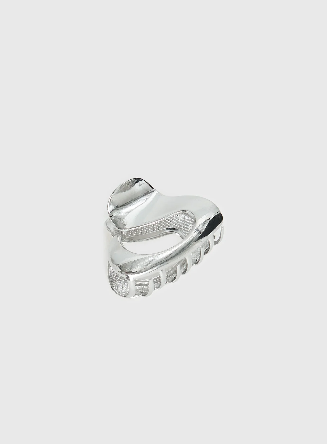 Layken Hair Clip Silver - Image 2