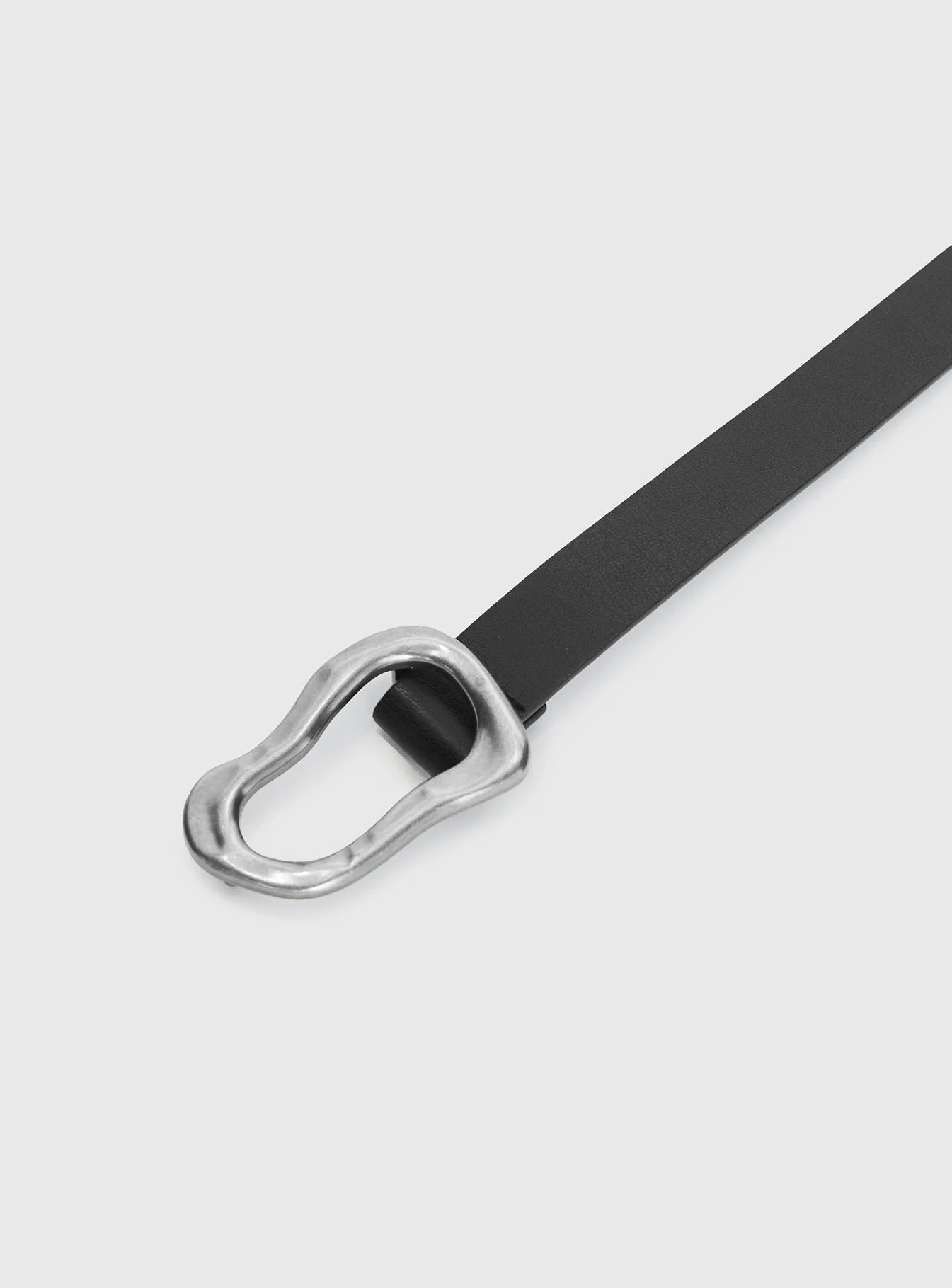 Leto Belt Black / Silver - Image 3