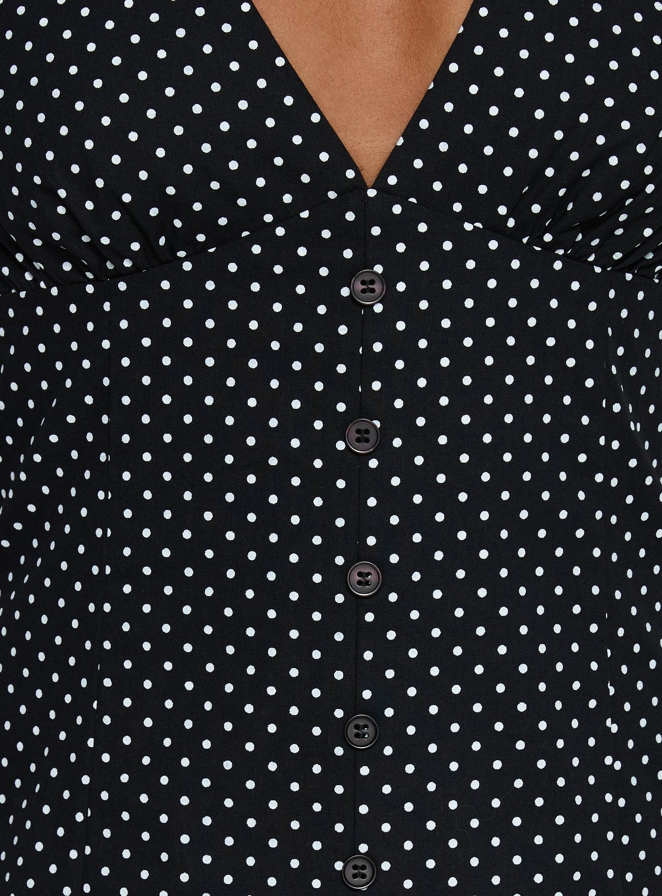 Loveliness Playsuit Black Polka - Image 6