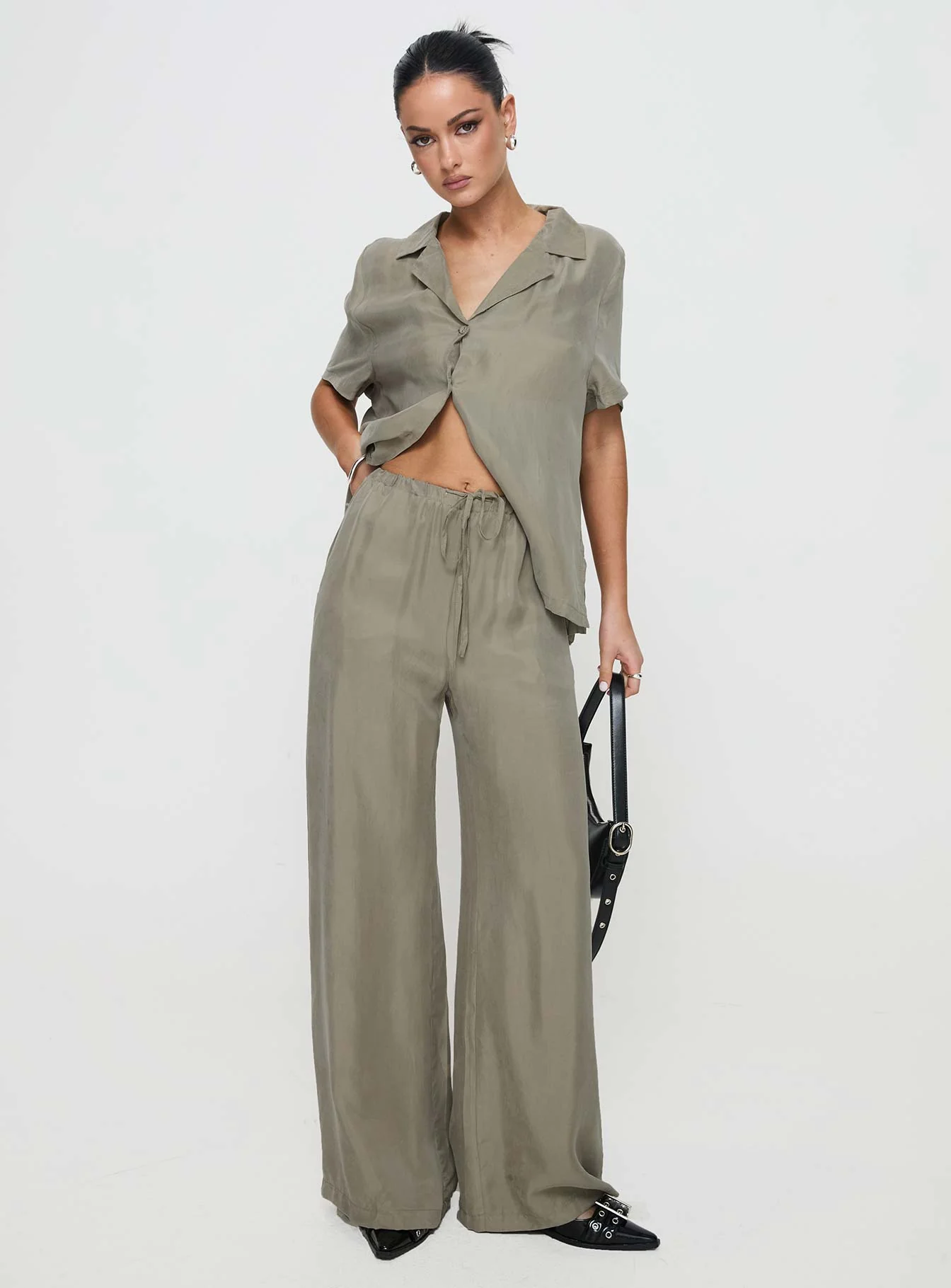 Mahlab Pants Olive Green - Image 3