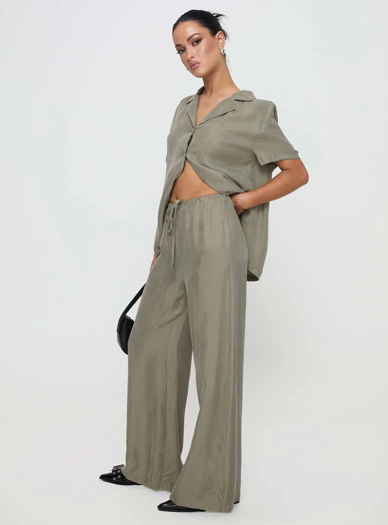 Mahlab Pants Olive Green - Image 4