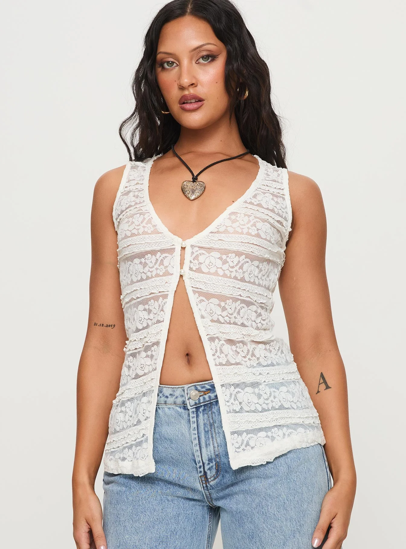 New Romantics Top White - Image 2