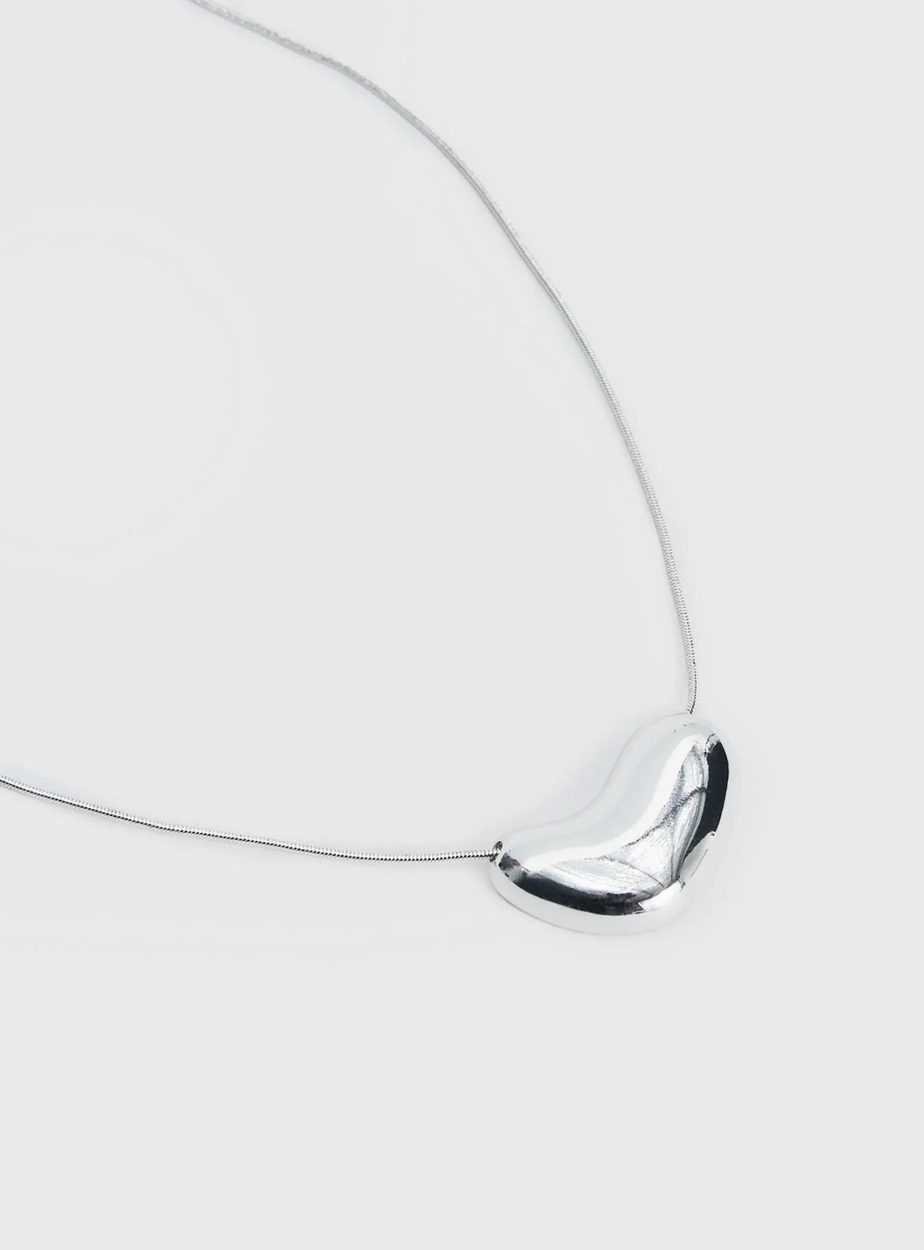 Noteworthy Pendant Necklace Silver - Image 3