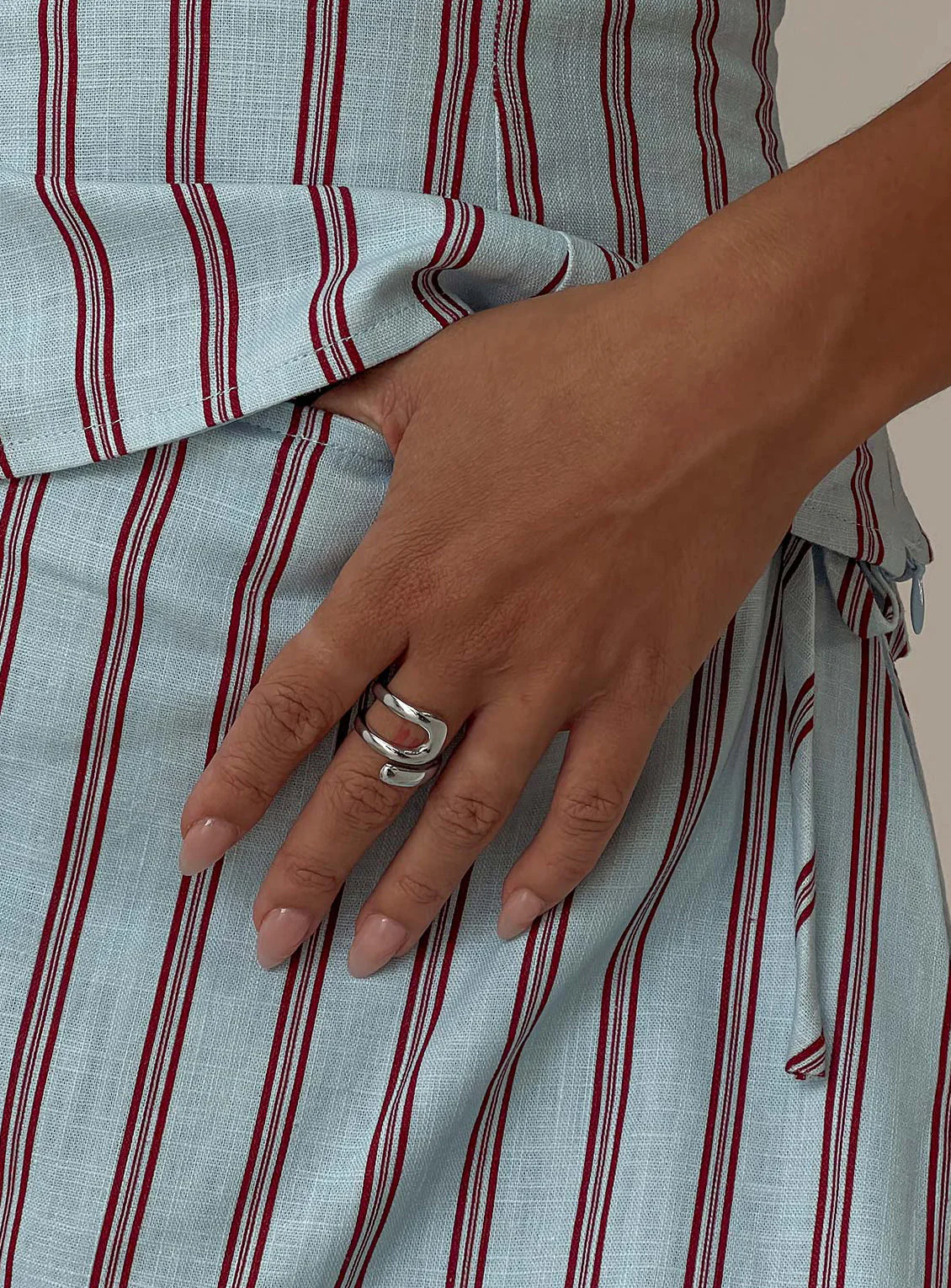 Obviously Ring Silver