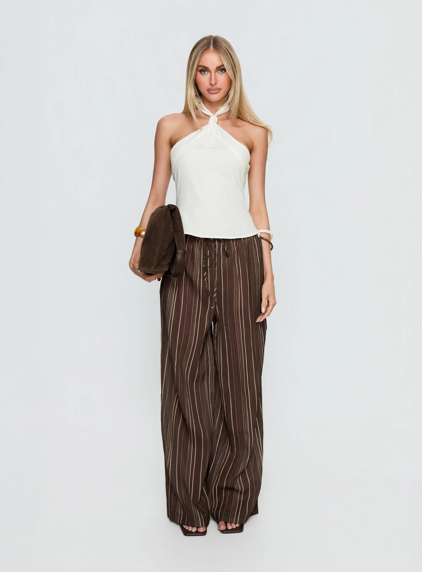 Parklea Pants Brown Multi - Image 7