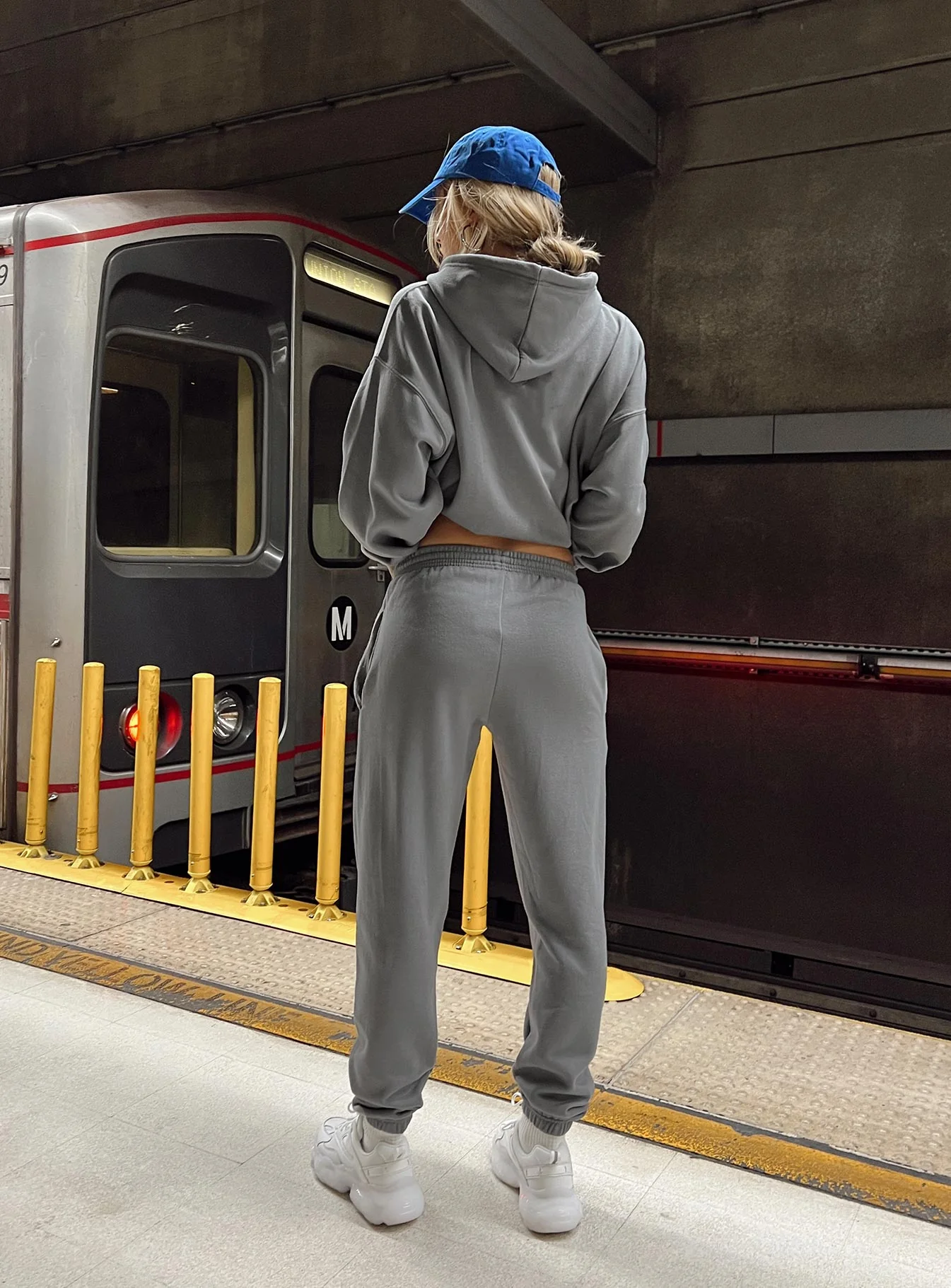 Renna Track Pants Charcoal - Image 4
