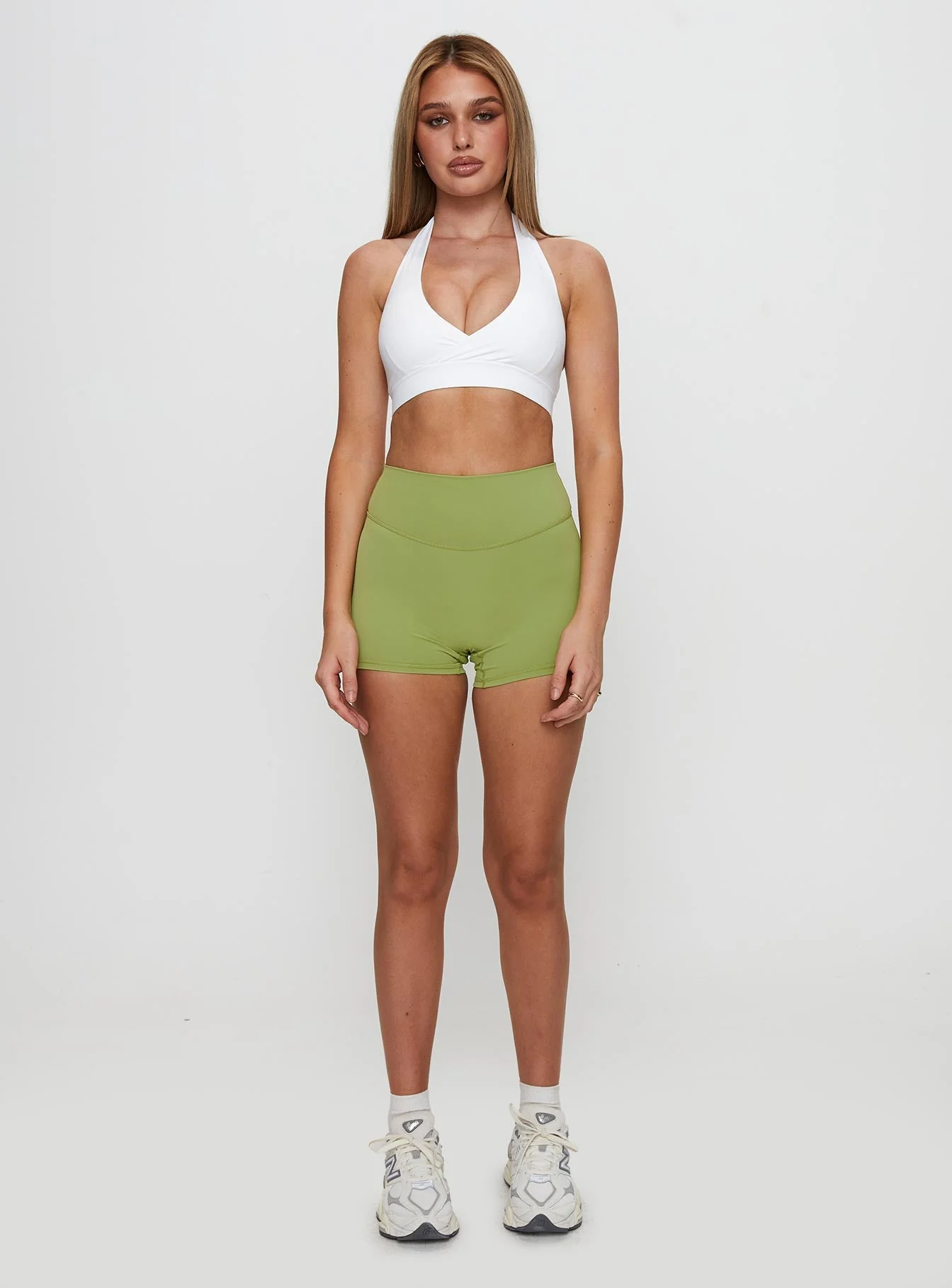 Return Serve Halter Active Top White - Image 7