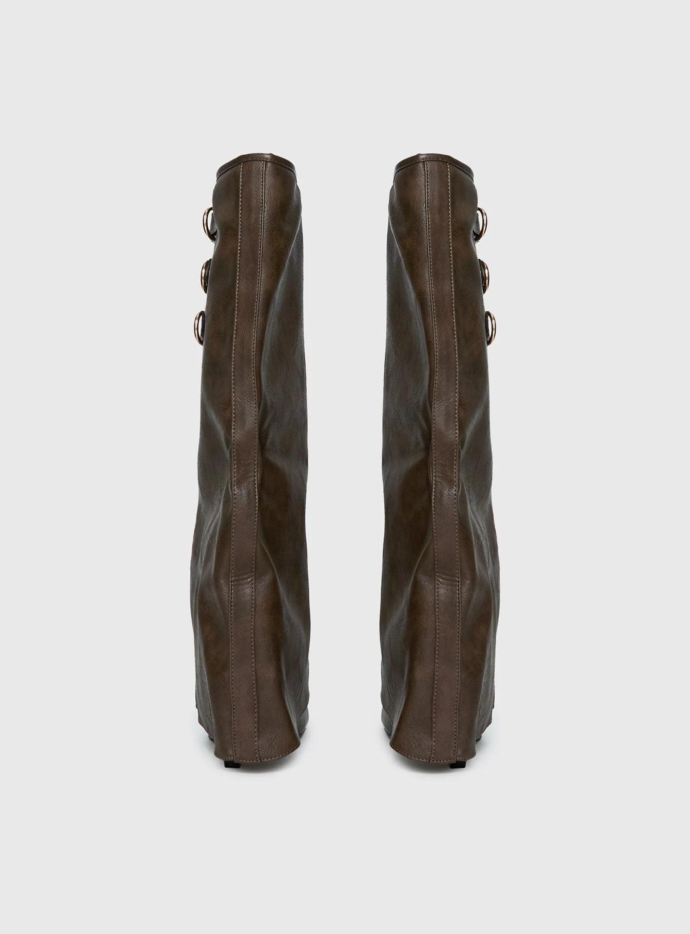 Ritz Knee High Boots Brown - Image 4