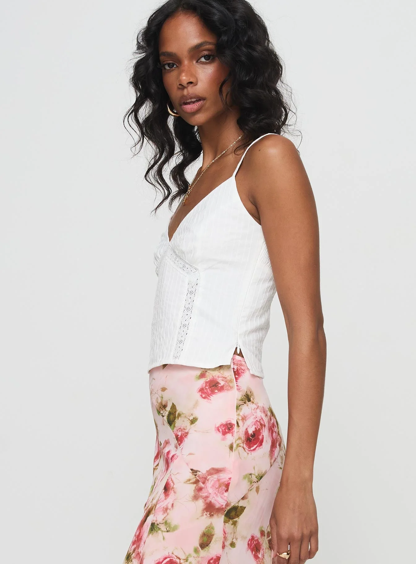 Rusha Cami Top White - Image 4