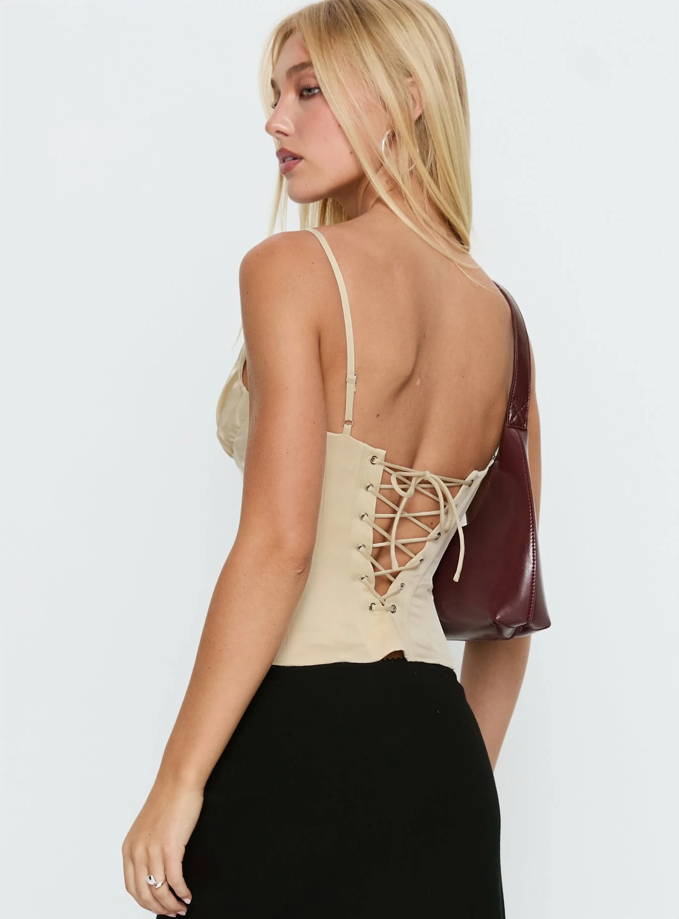 Scorsese Corset Top Champagne - Image 5