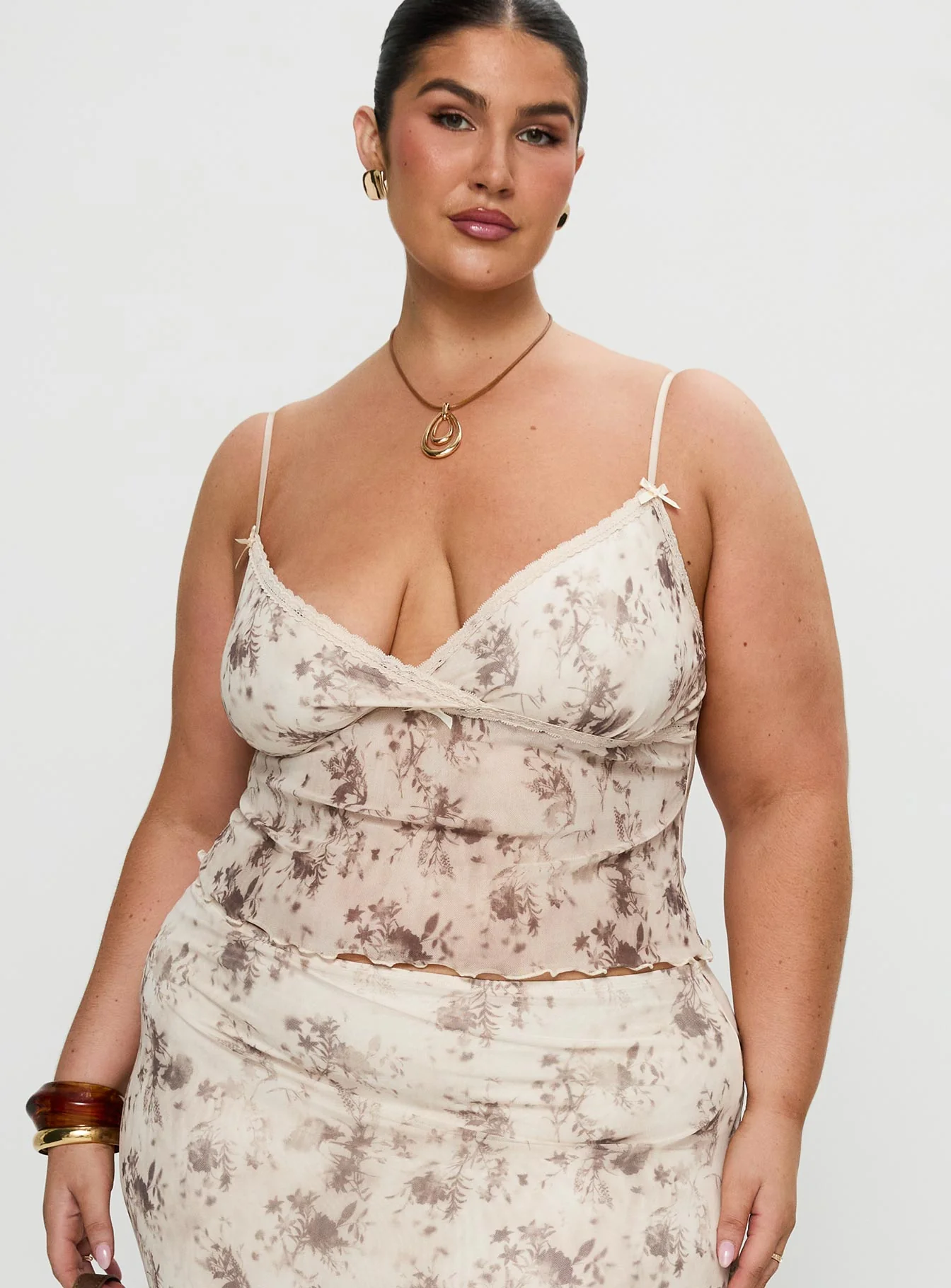 Shepherd Top Floral Multi Curve - Image 2