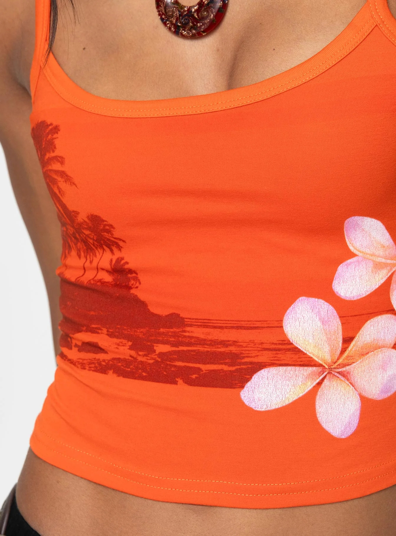 Sunset Tank Orange - Image 6