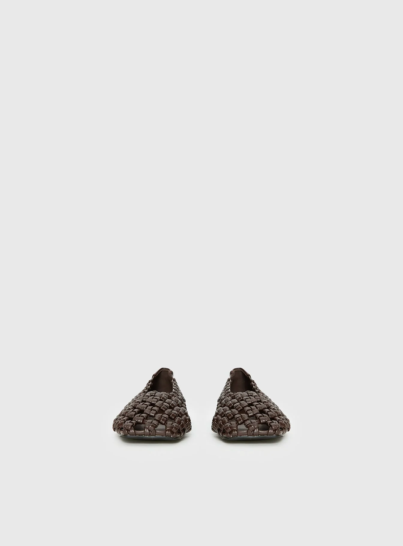 Therapy Genesis Woven Flats Chocolate - Image 3