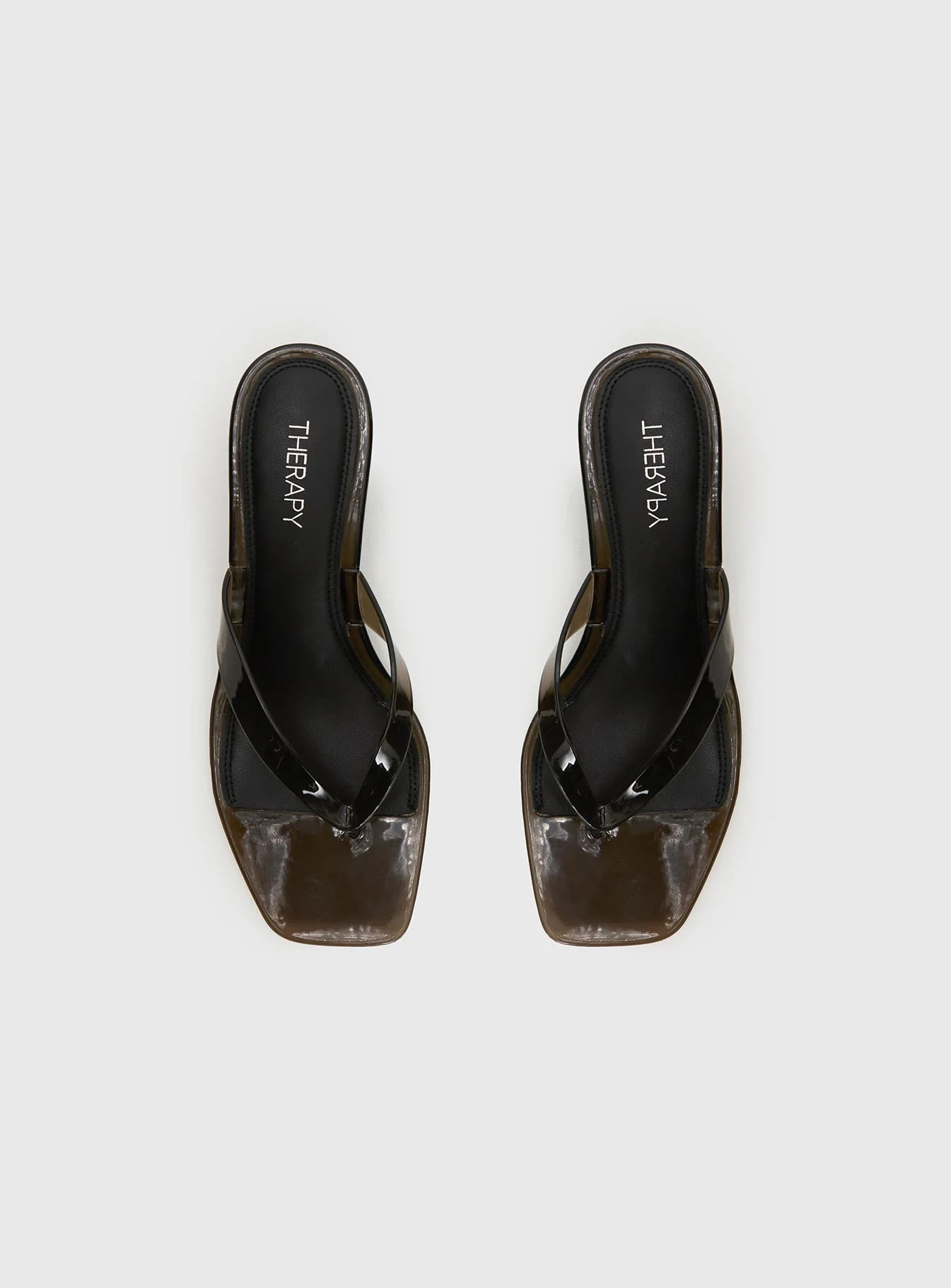 Therapy Jellyz Kitten Heels Smoke - Image 5