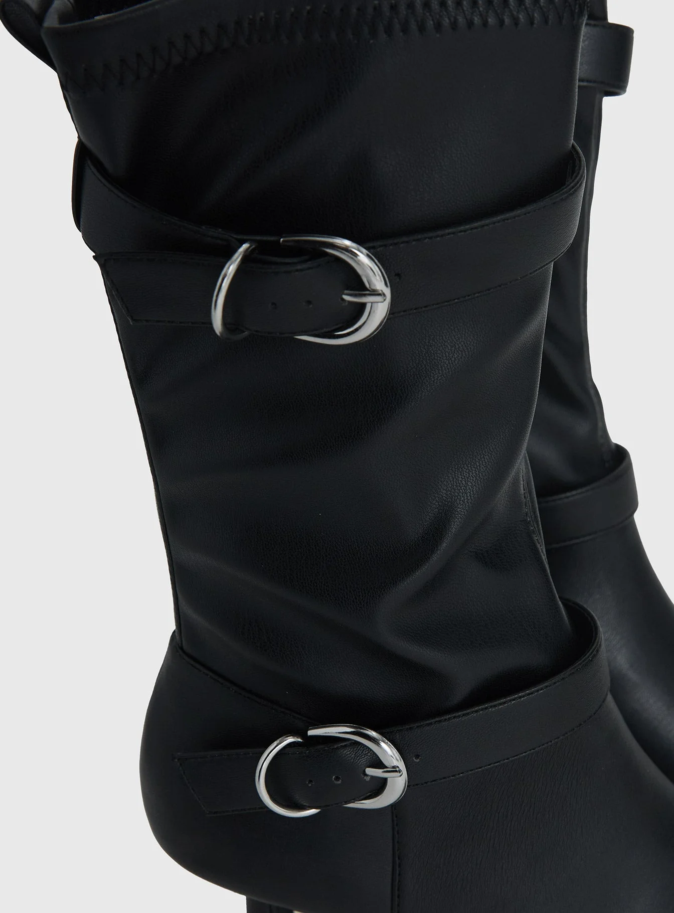 Therapy Kimme Sock Boots Black - Image 5
