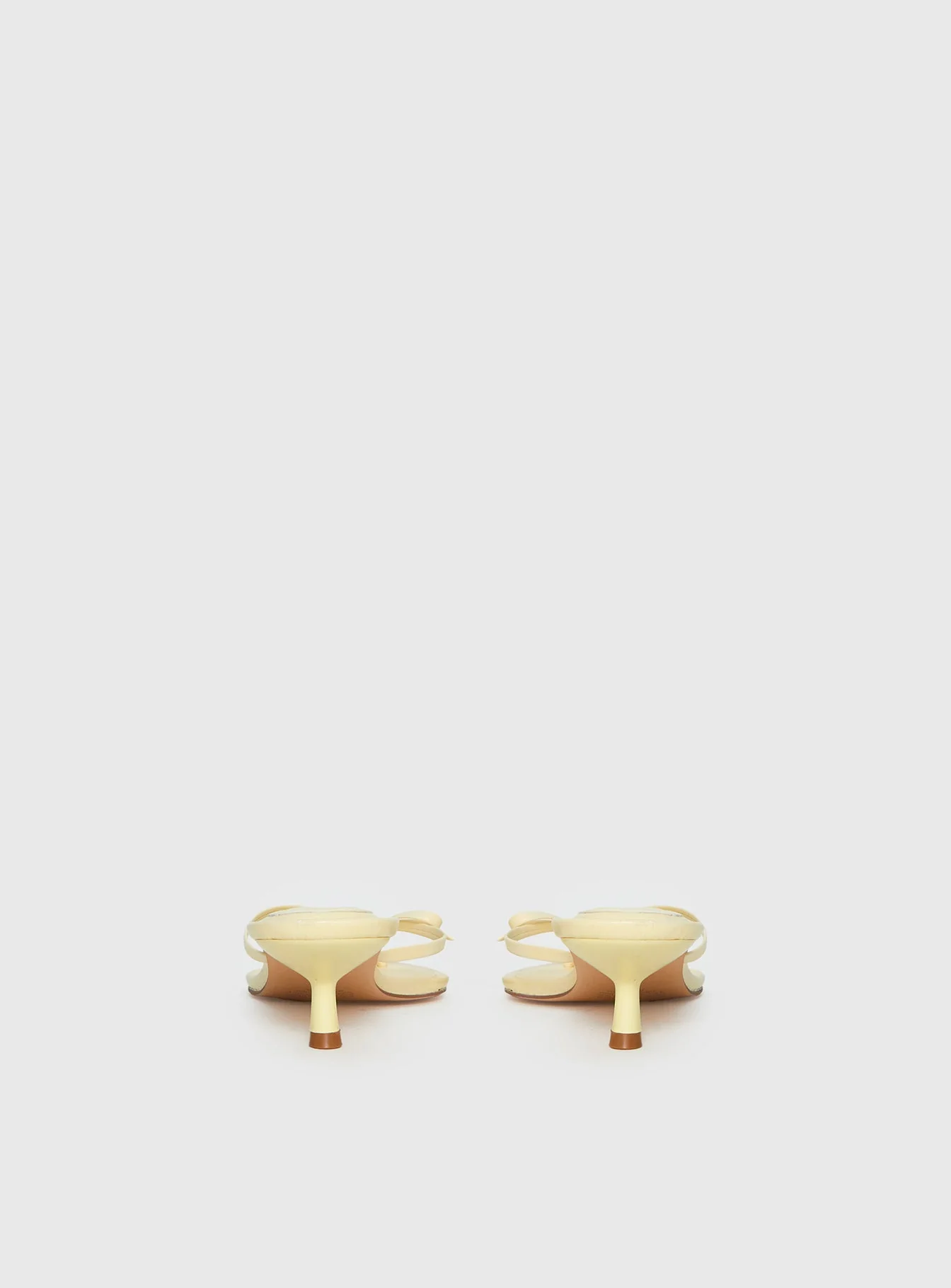 Therapy Somer Kitten Heels Yellow - Image 4