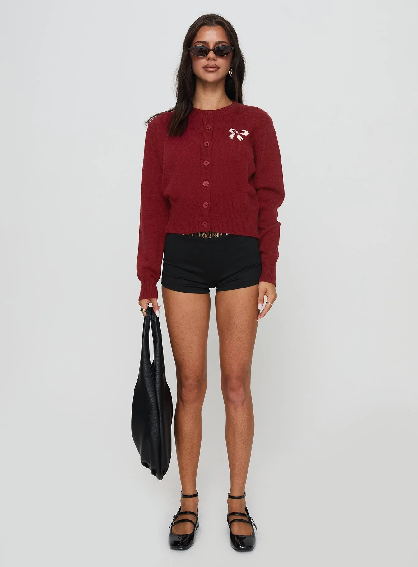 Yalonda Micro Shorts Leopard / Black - Image 7