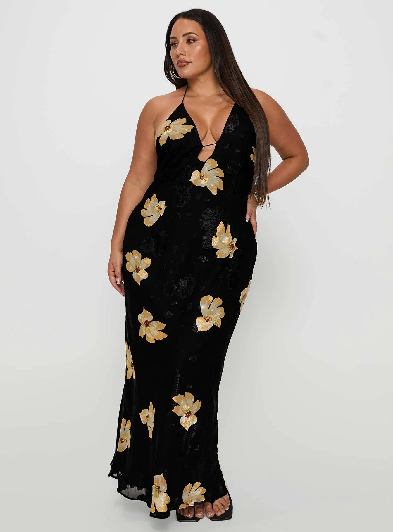 Yasminn Maxi Dress Multi Curve - Image 2