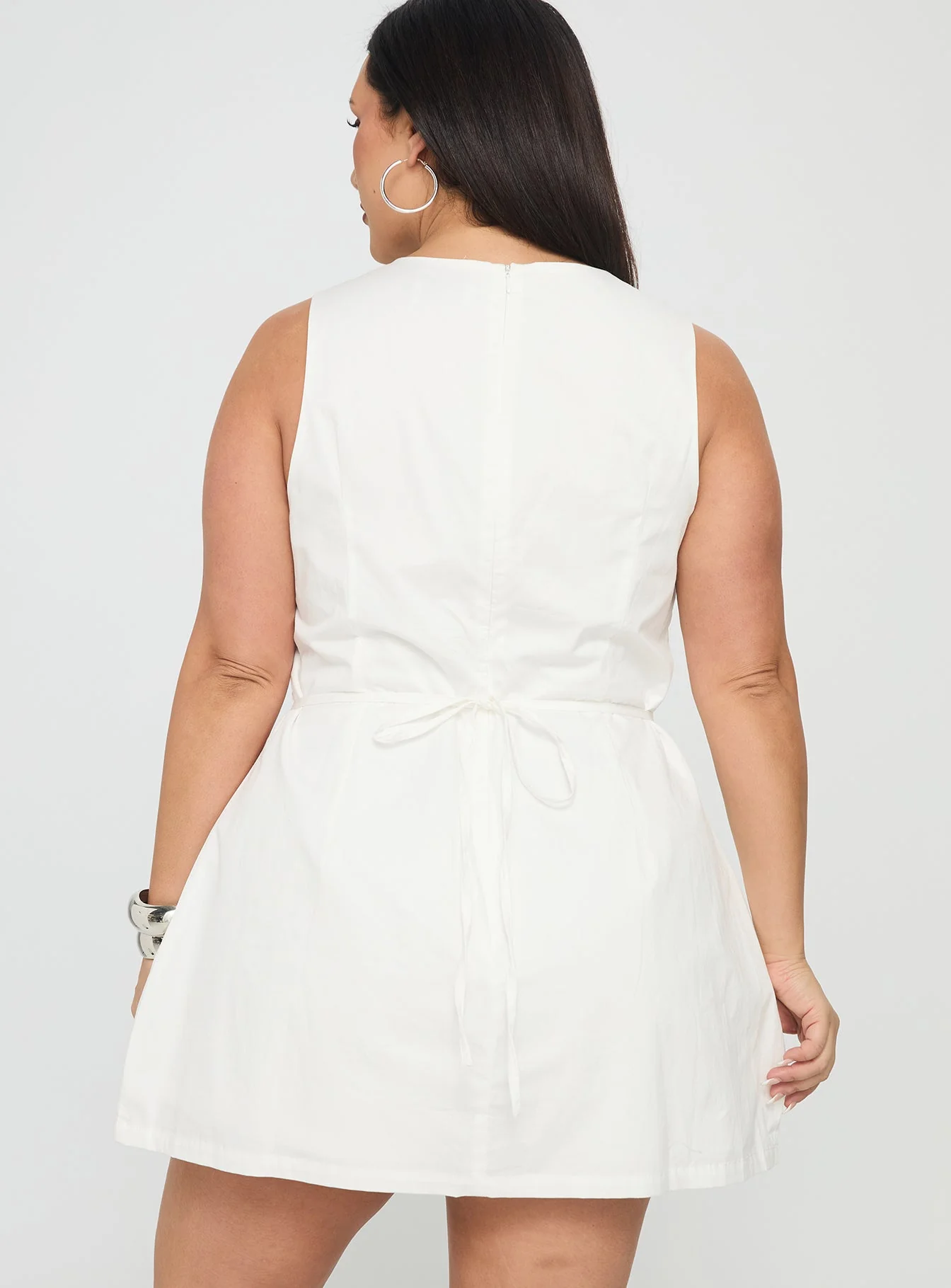 Yumiko Romper White Curve - Image 5
